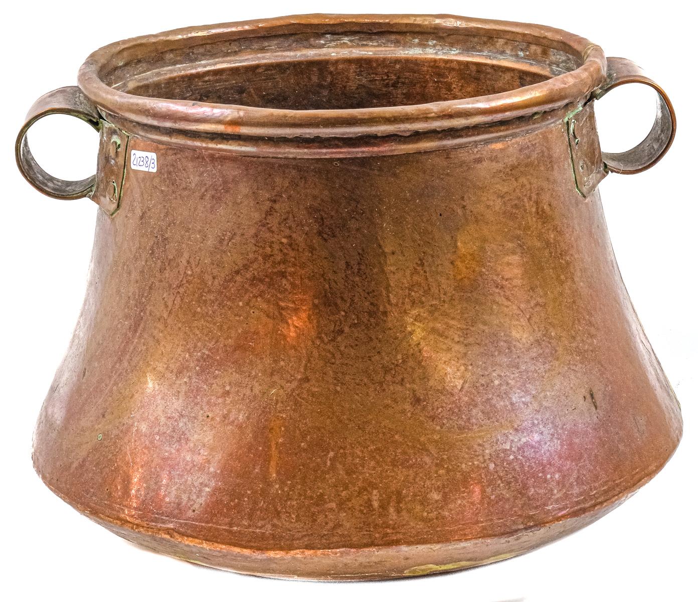 OLLA DE COBRE DE PRINCIPIOS DEL S.XX