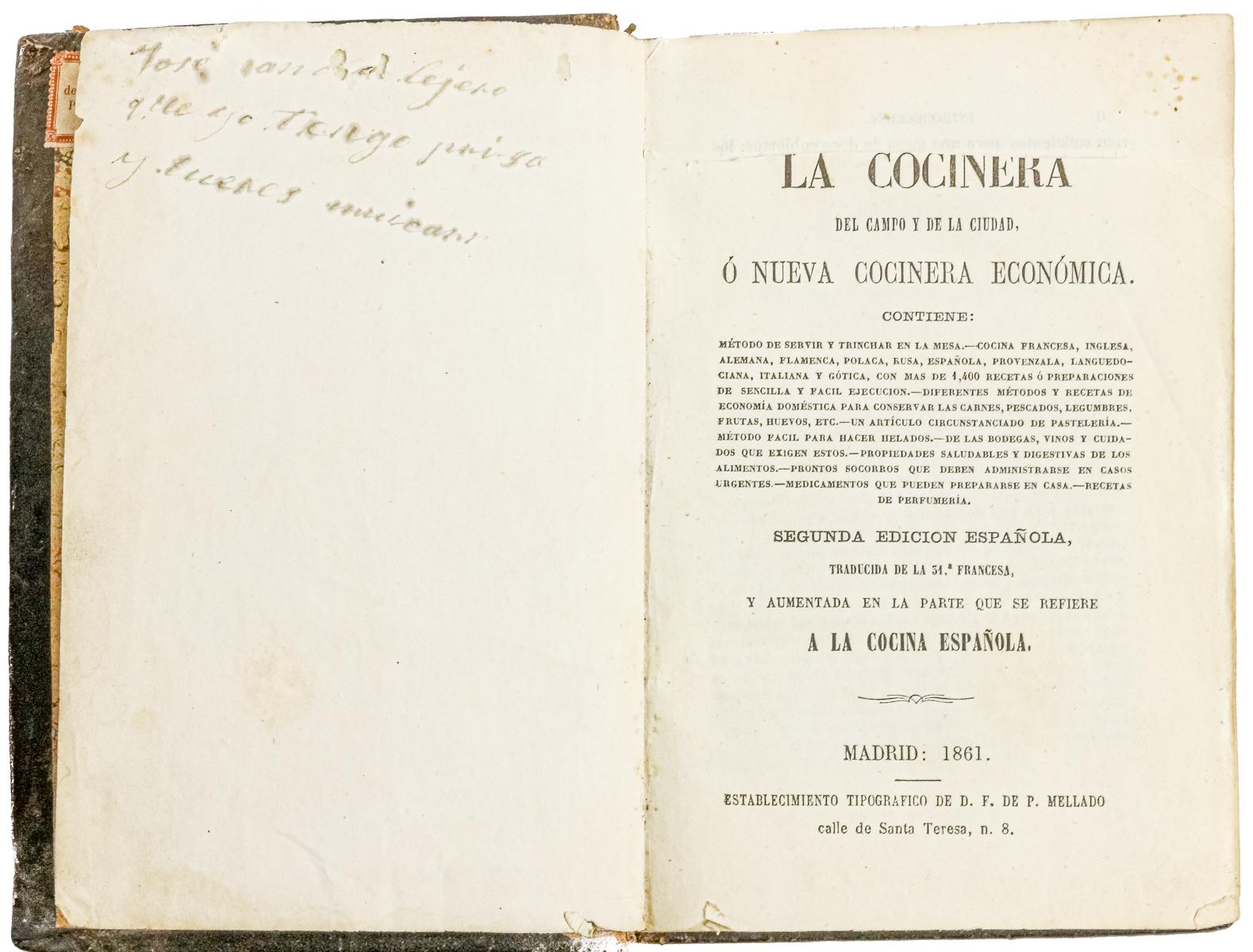 "LA COCINERA ECONÓMICA"