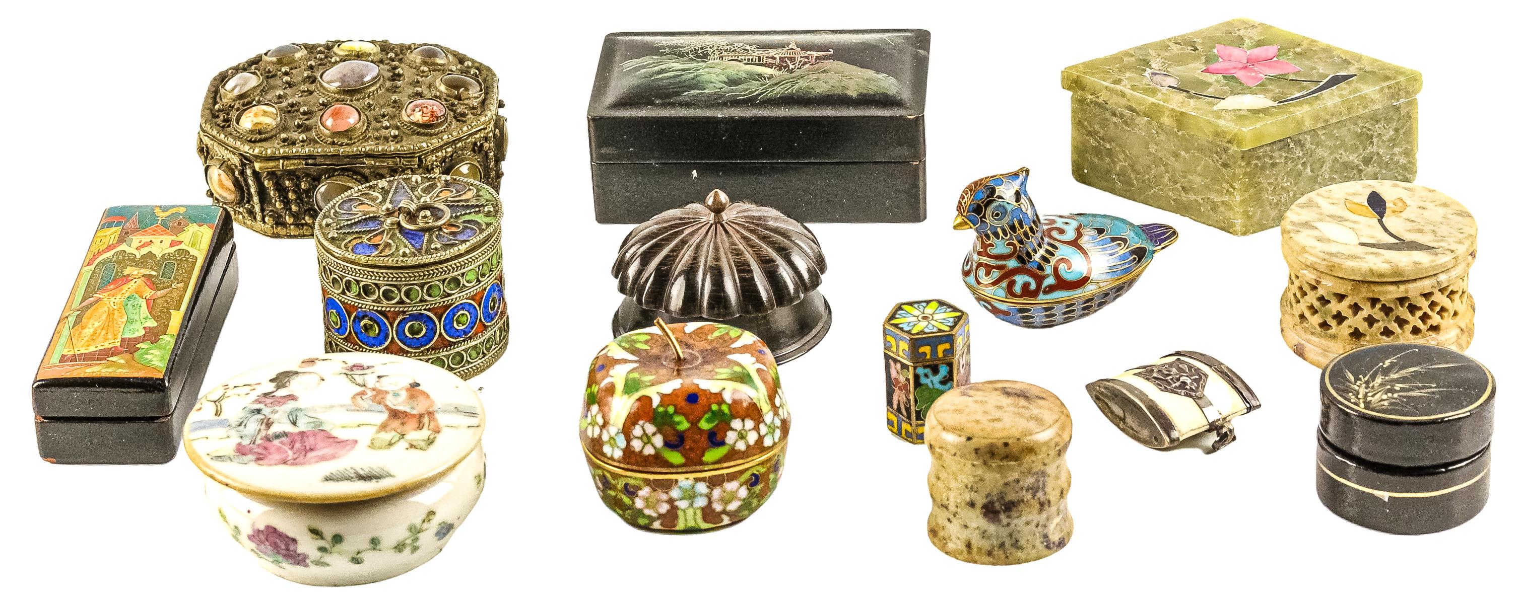 CAJITAS DE COLECCIÓN DEL ÚLTIMO CUARTO DEL S.XX