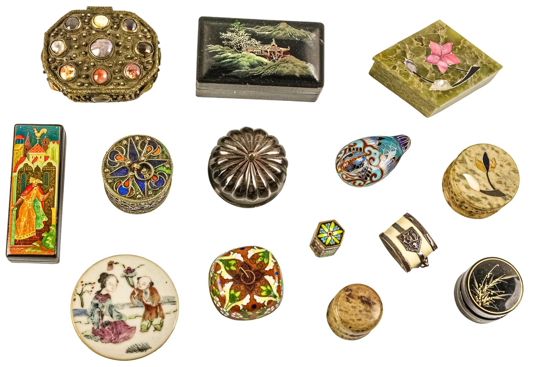 CAJITAS DE COLECCIÓN DEL ÚLTIMO CUARTO DEL S.XX