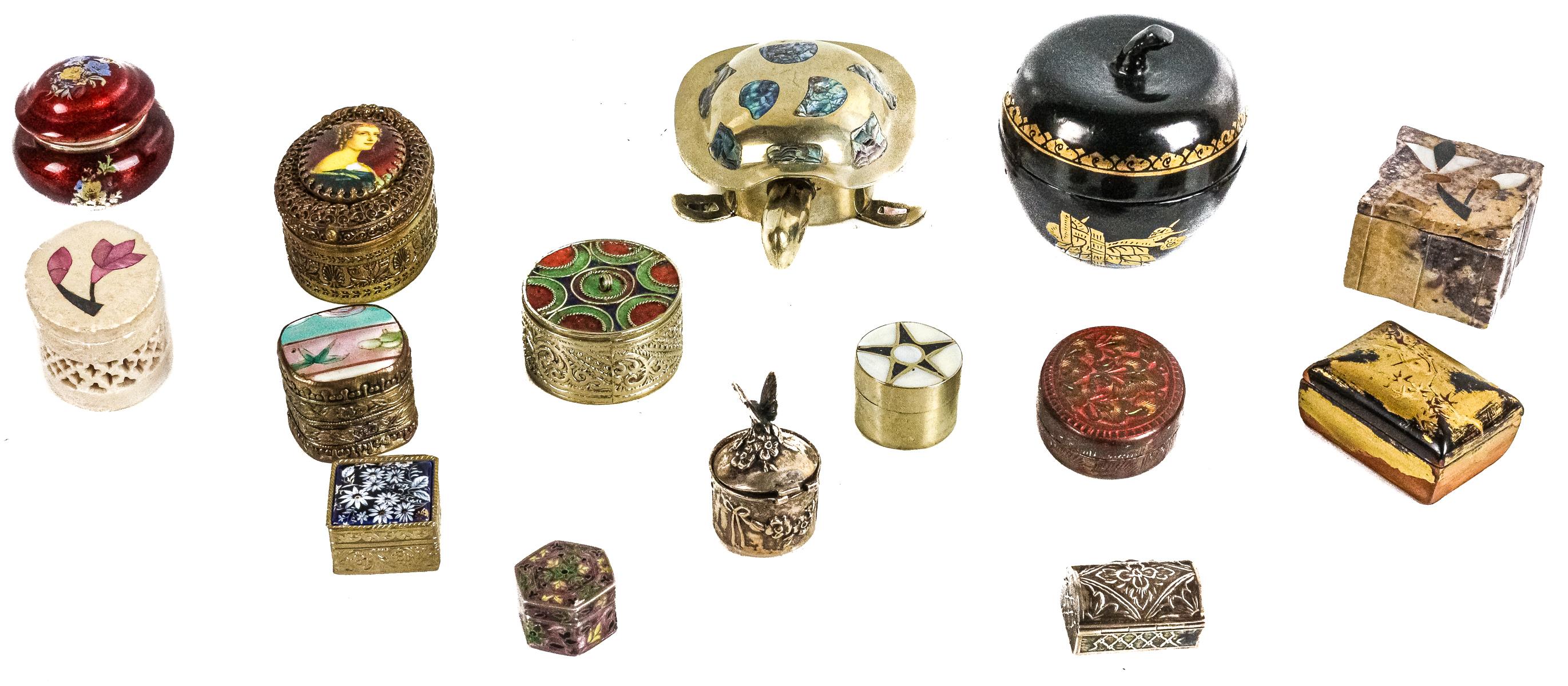 CAJITAS DE COLECCIÓN DEL ÚLTIMO CUARTO DEL S.XX
