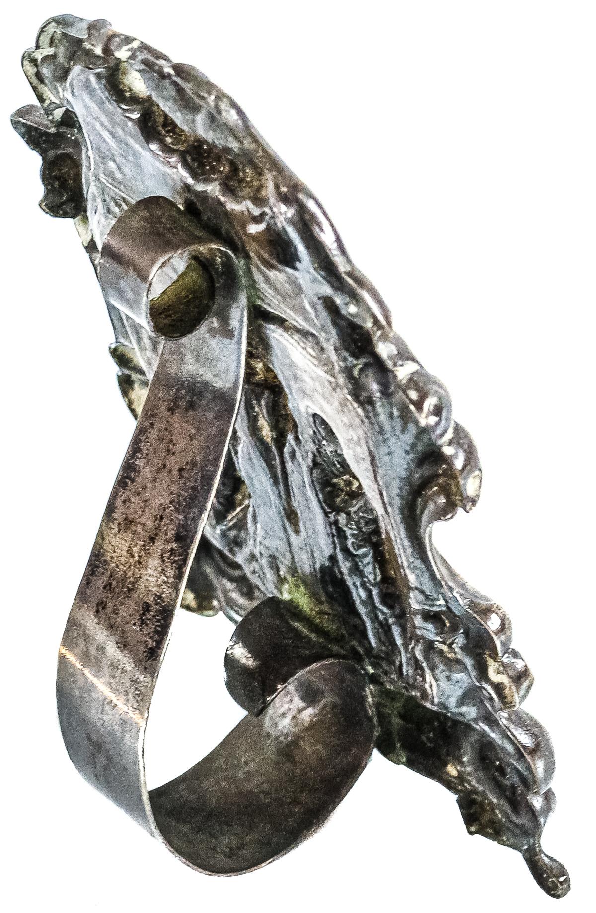 PORTAPAZ DE PLATA DE LA PRIMERA MITAD DE SIGLO XX