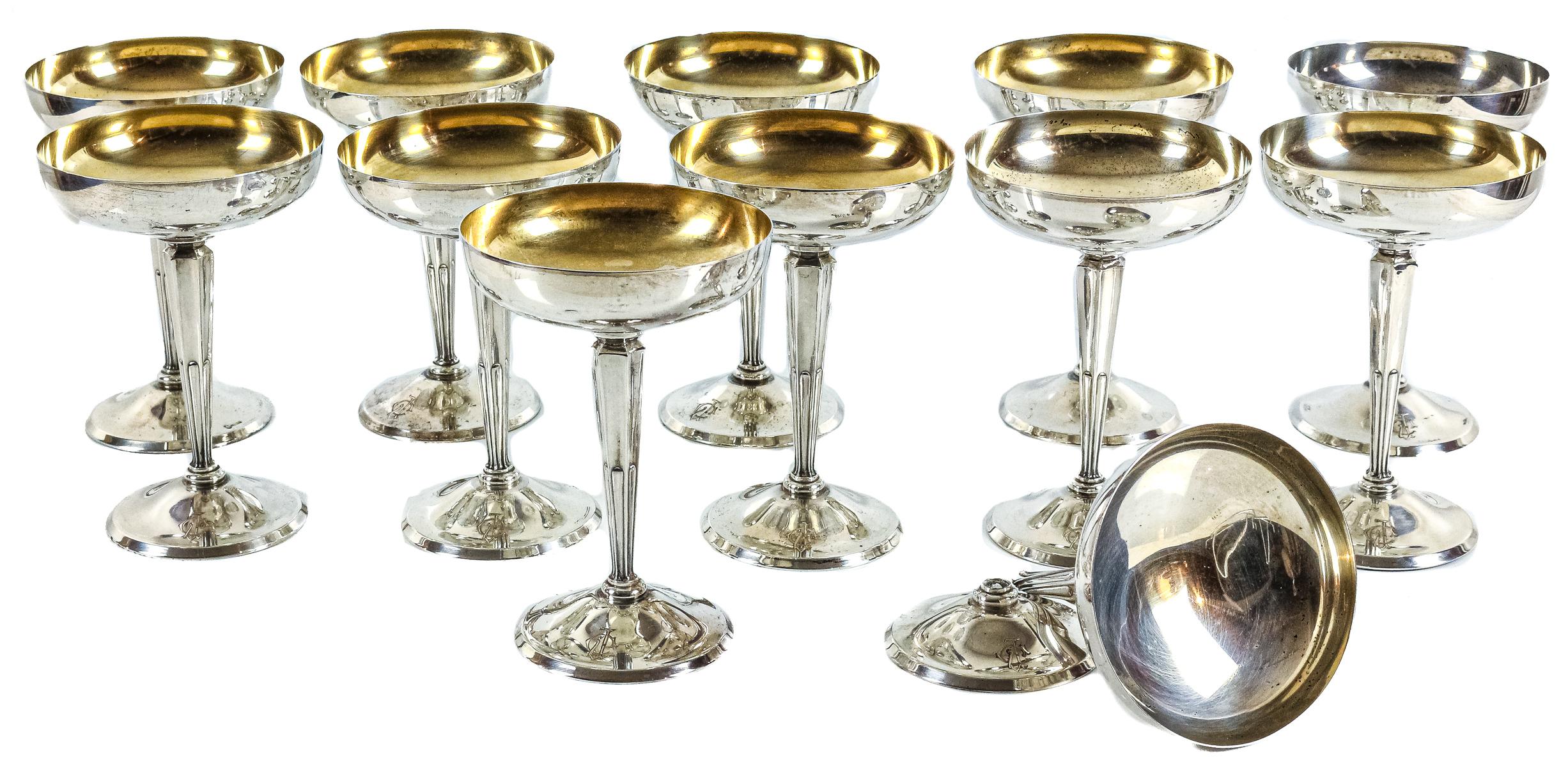 DOCE COPAS DE PLATA DE LOS AÑOS 20