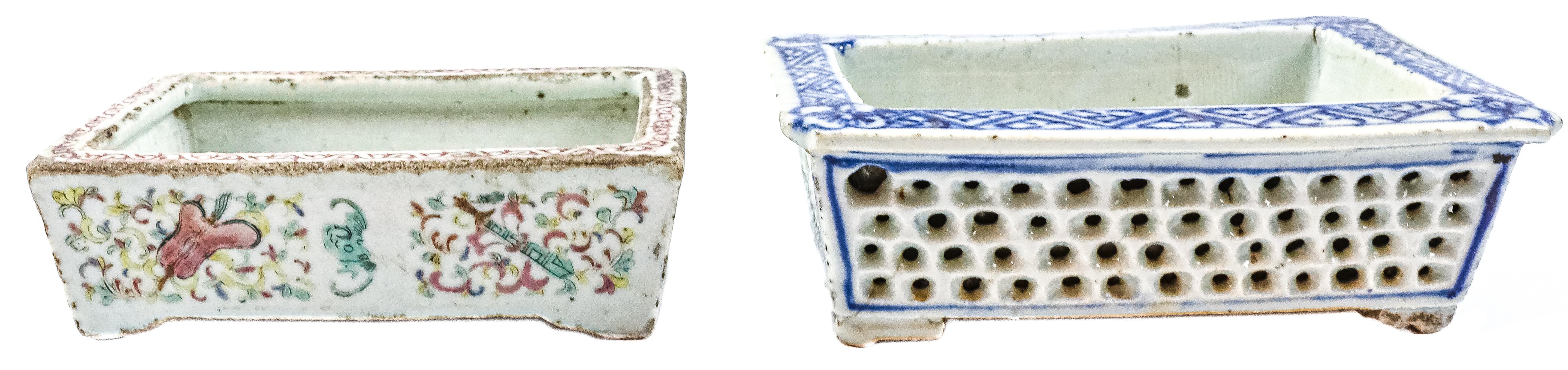 DOS JARDINERAS ORIENTALES DE PRINCÍPIOS DE SIGLO XX