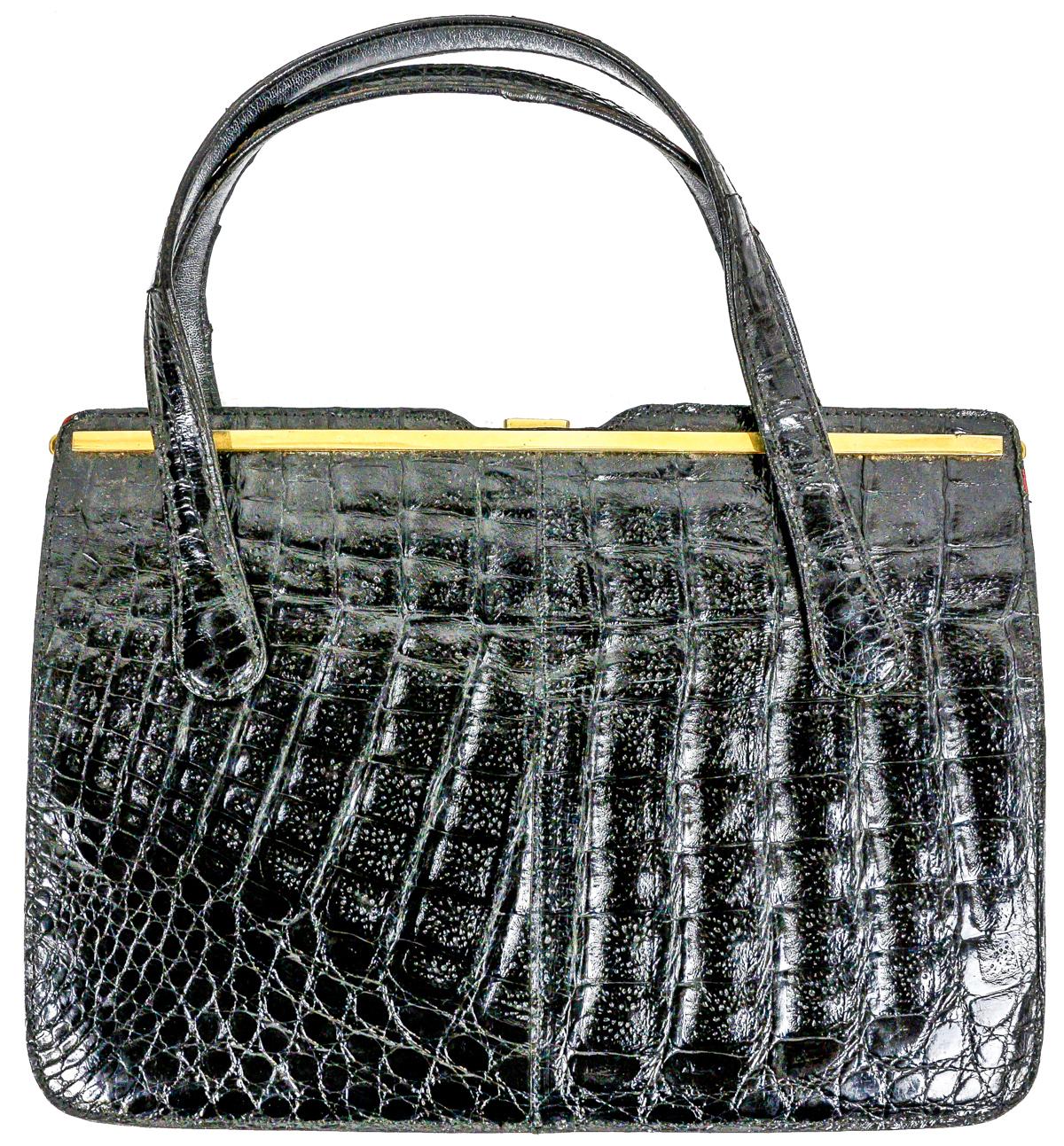 BOLSO DE COCODRILO