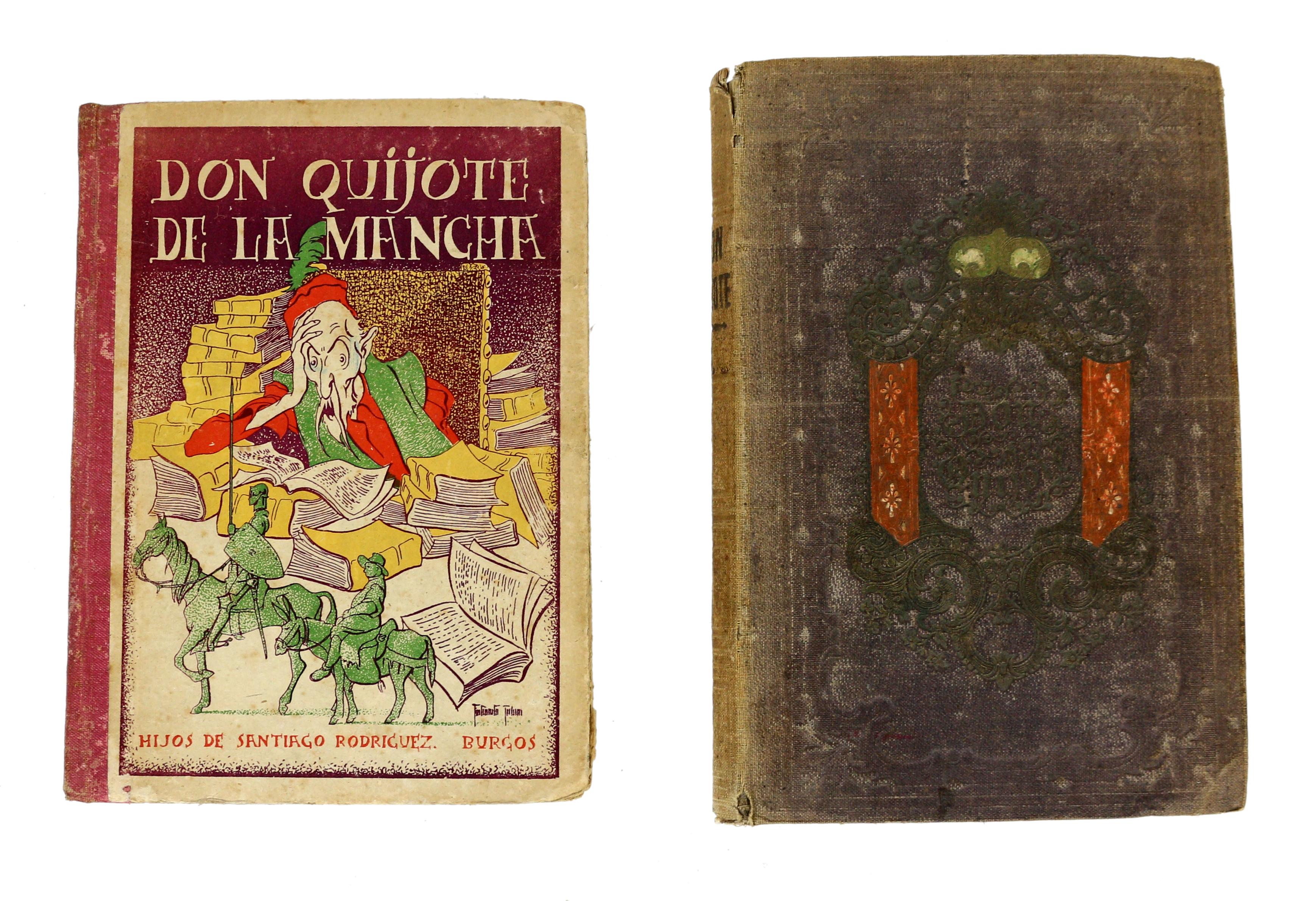 DOS JEMPLARES DE QUIJOTE "DON QUIJOTE"
