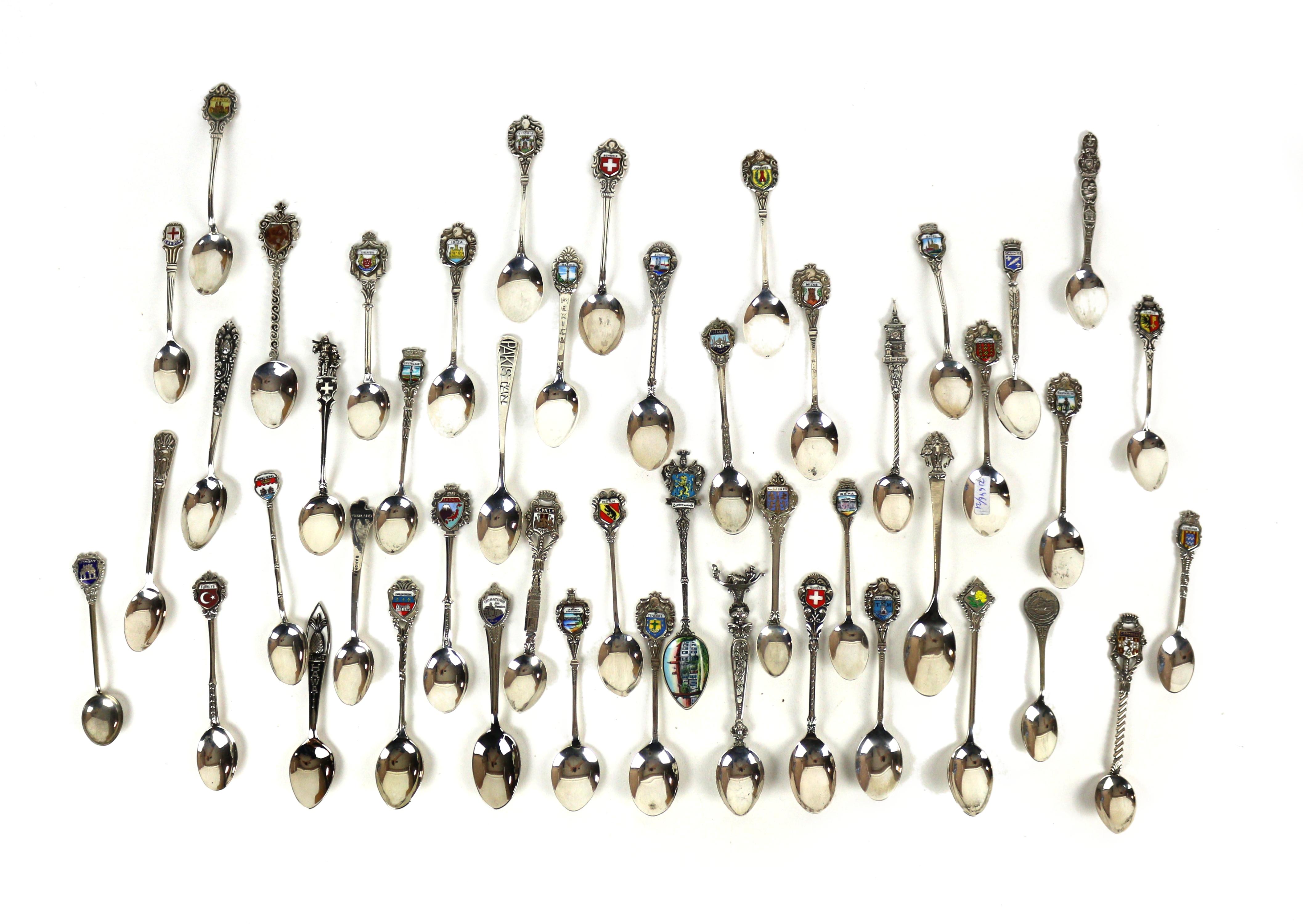 COLECCIÓN DE CUCHARITAS DE PLATA