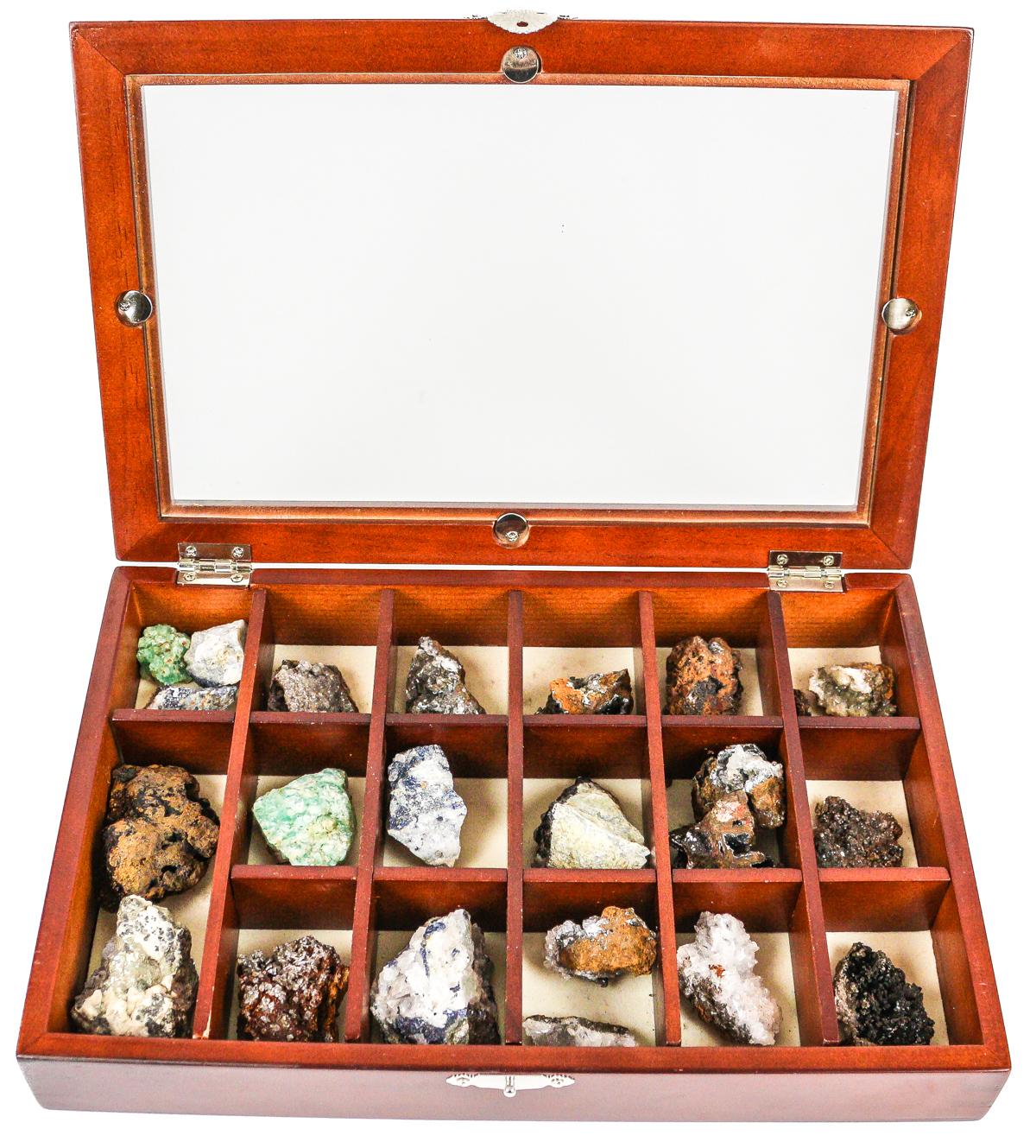 COLECCION VARIADA DE MINERALES
