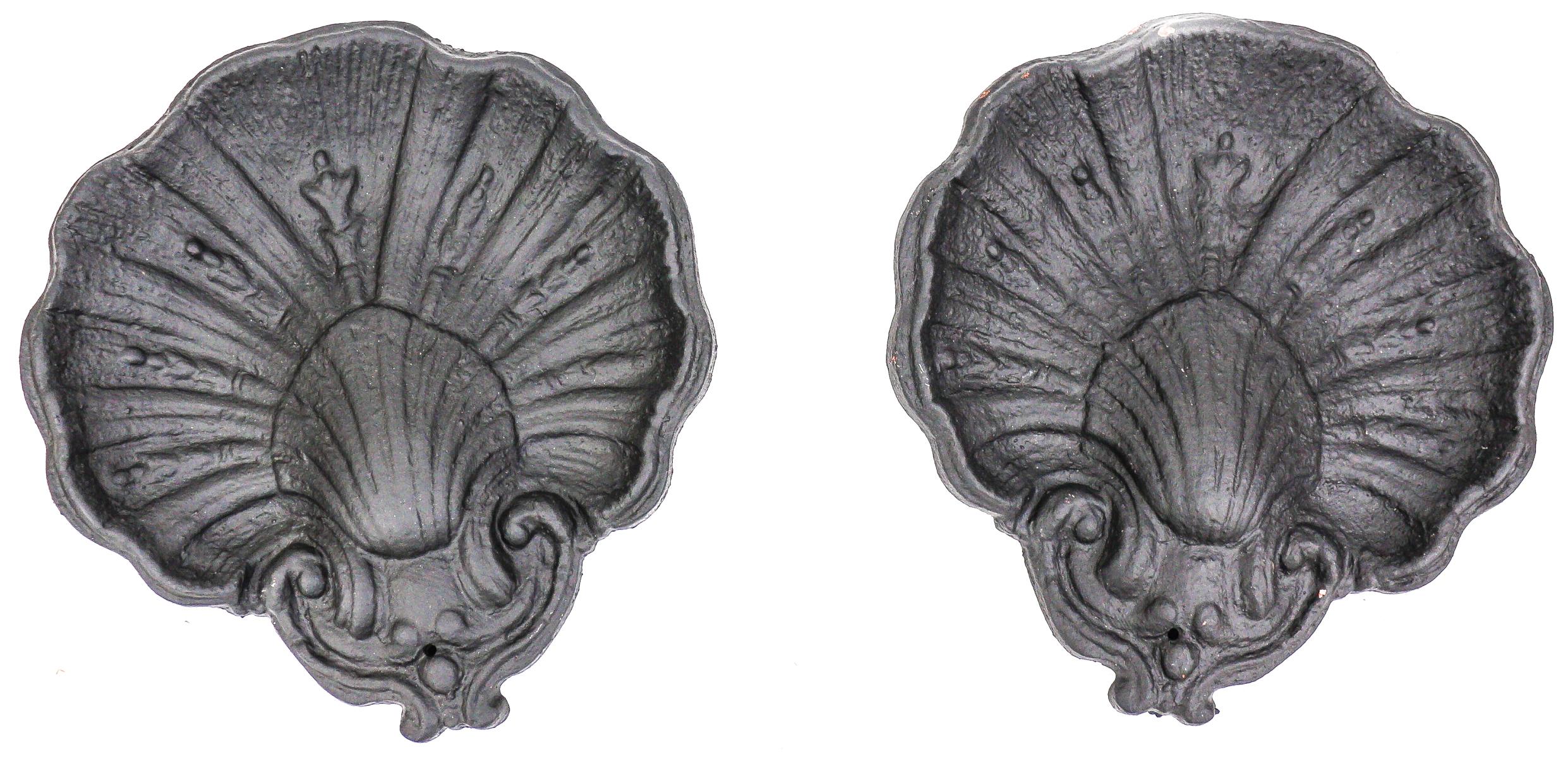 JUEGO DE DOS CONCHAS DEL PRIMER CUARTO DEL S.XX