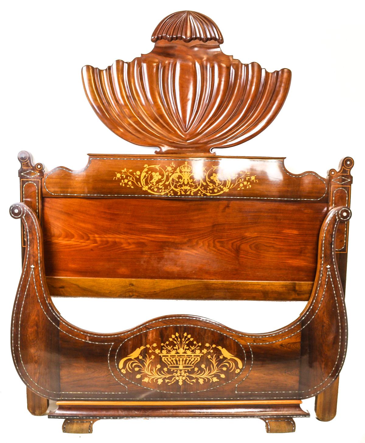 CAMA ISABELINA DEL ÚLTIMO TERCIO DE SIGLO XIX