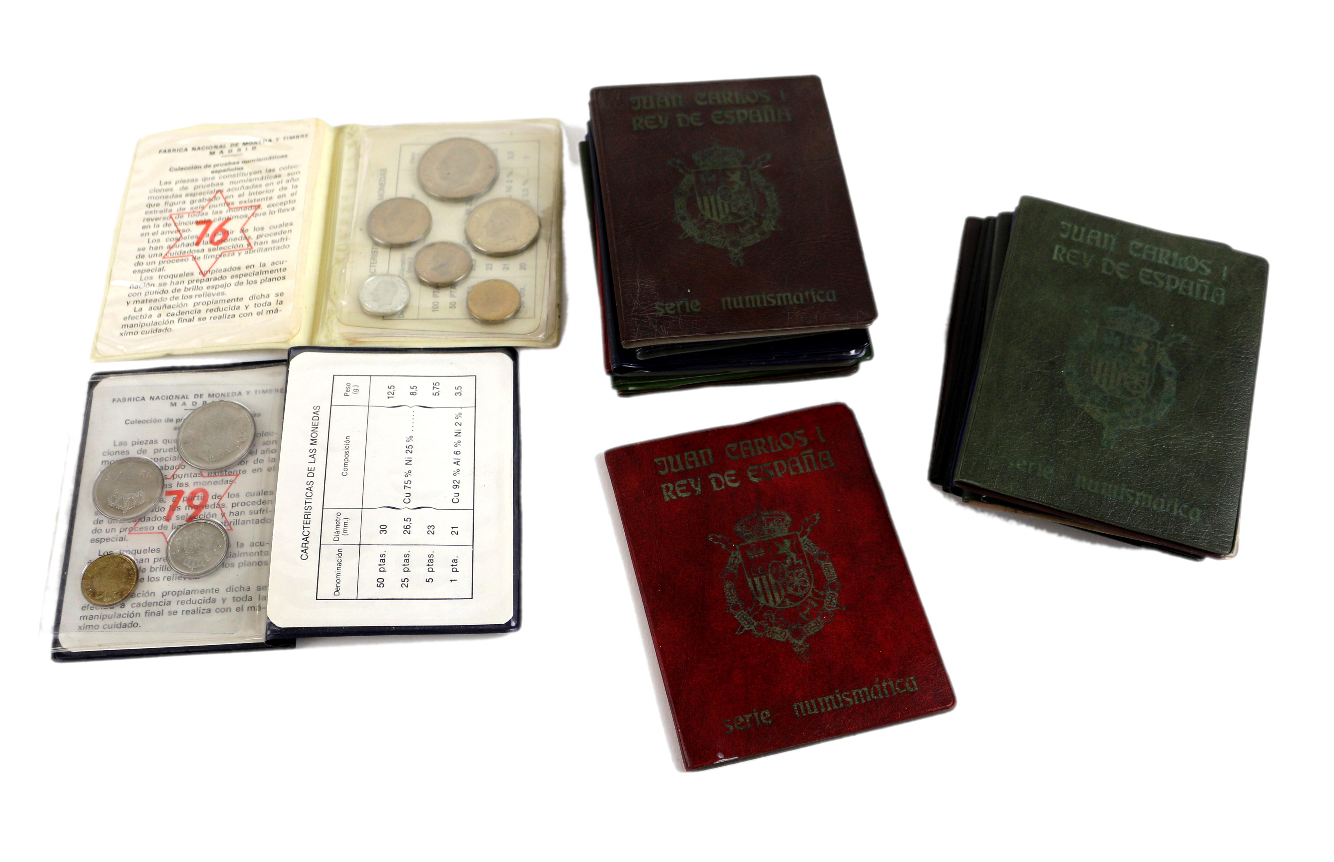 COLECCION DE 20 CARTERAS DE MONEDAS