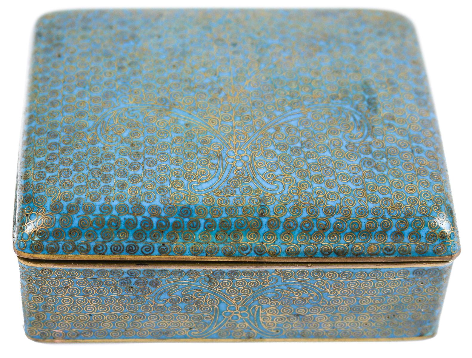 CAJA CHINA CLOISONNÉ