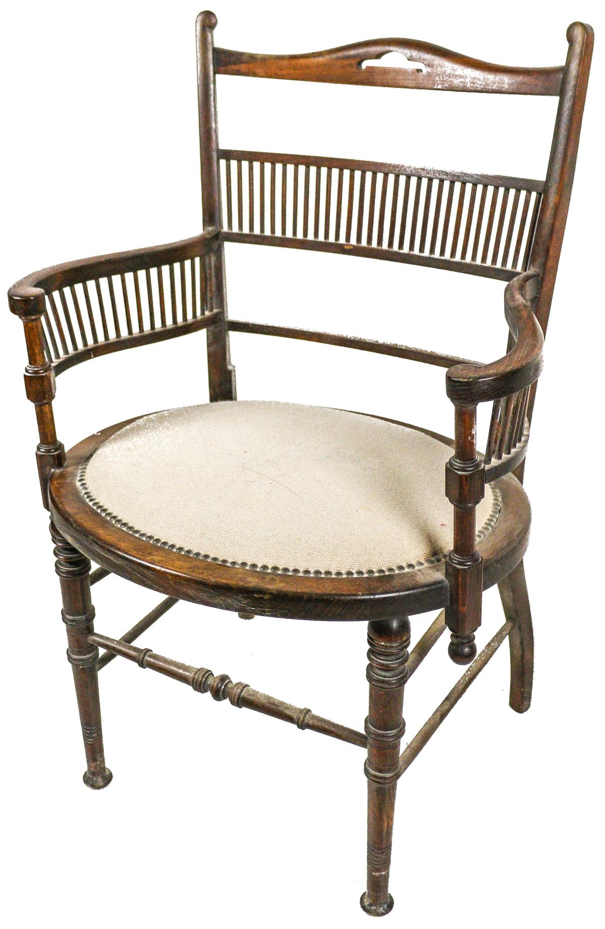 SILLÓN INGLÉS DE LA PRIMERA MITAD DE SIGLO XX