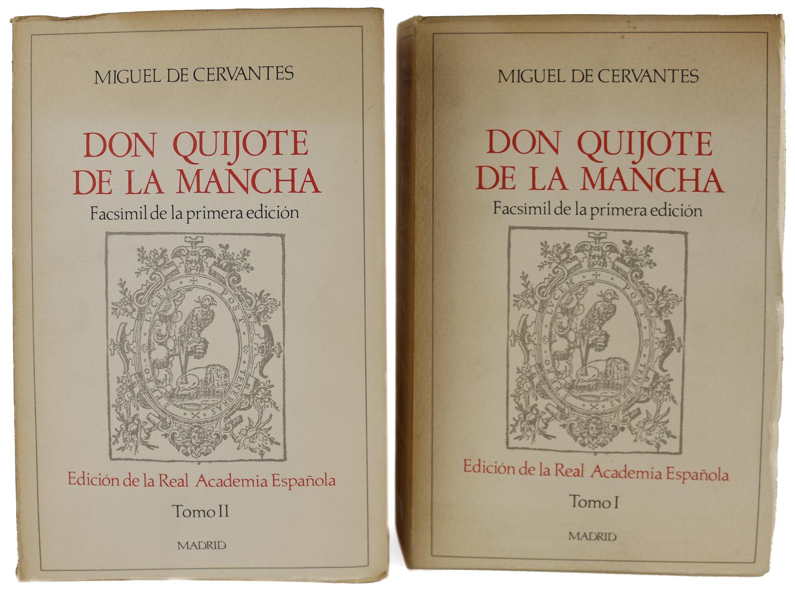FACSIMIL DE LA PRIMERA EDICIÓN DE "DON QUIJOTE DE LA MANCHA"