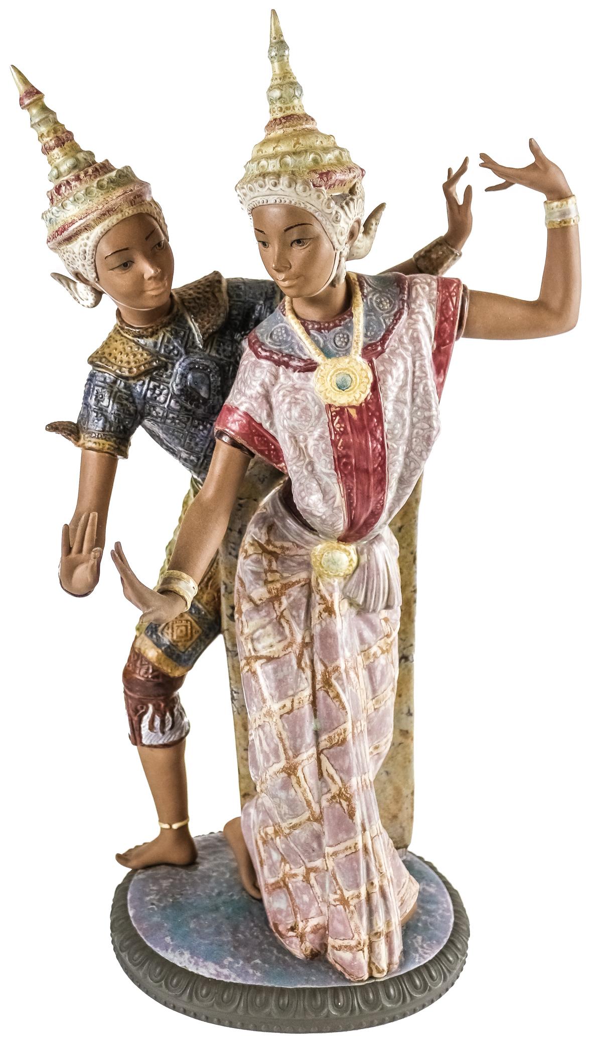 FIGURA EN GRES DE LA MANUFACTURA LLADRÓ