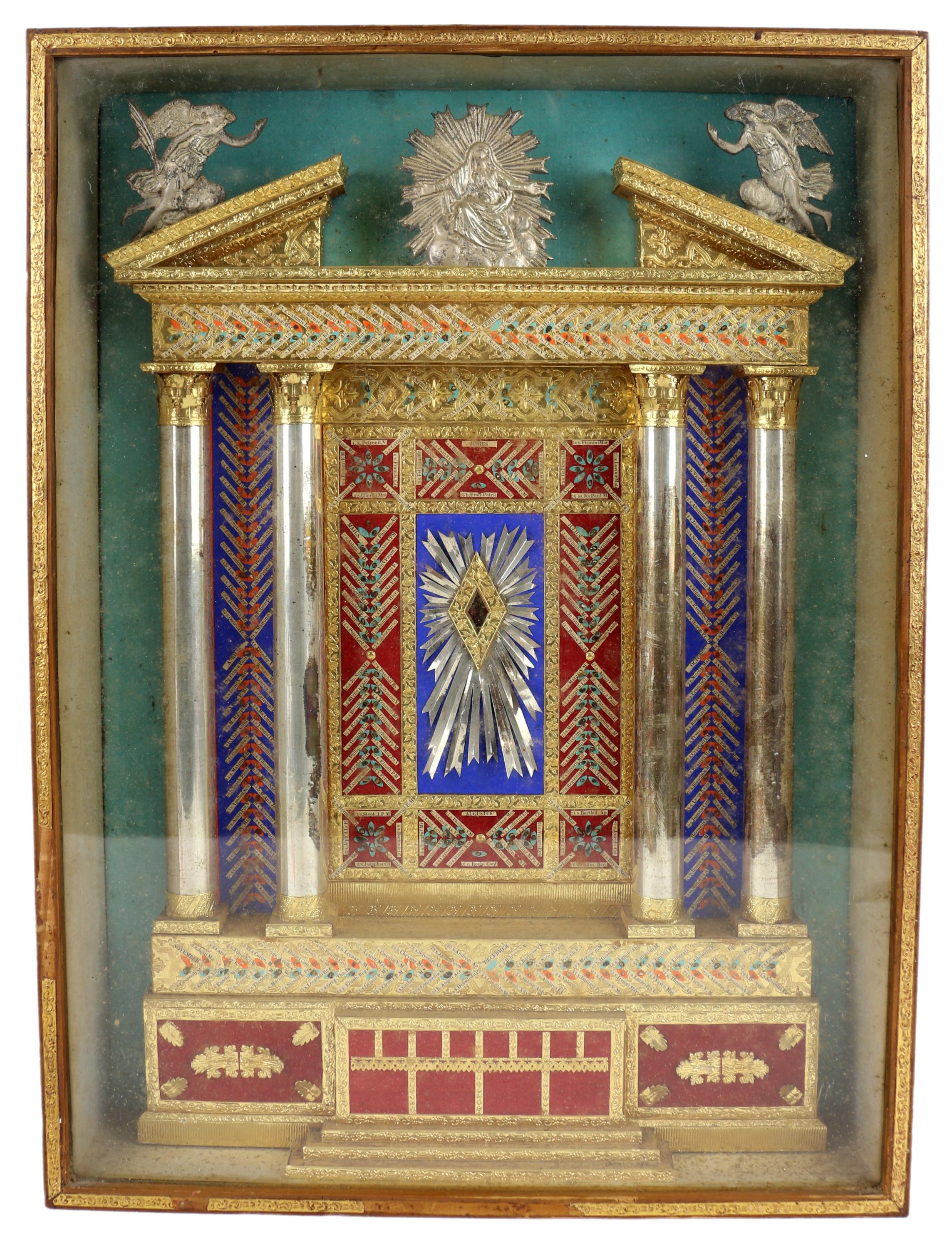 ALTAR RELICARIO S.XIX
