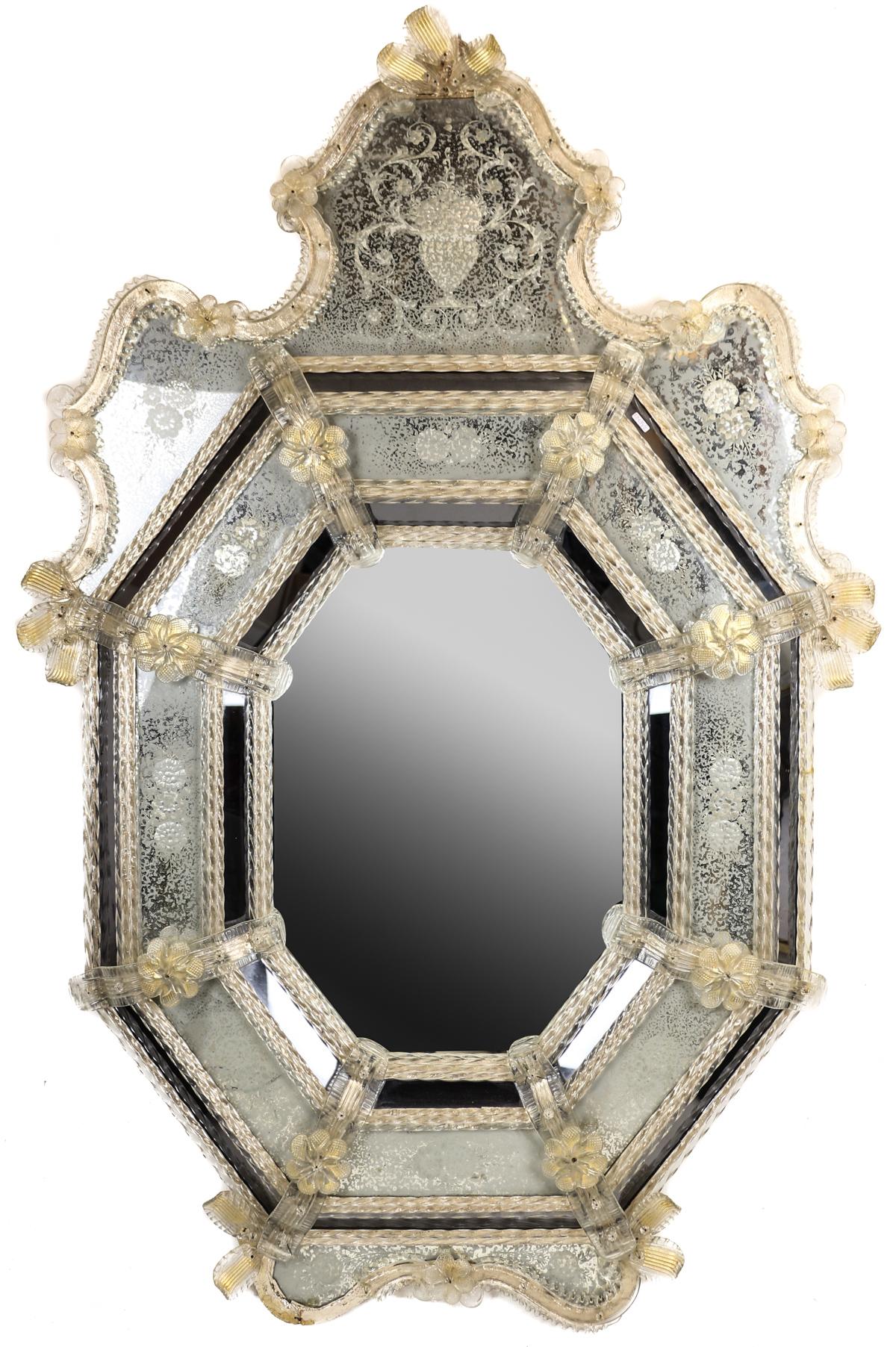 ESPEJO VENECIANO DE PRINCIPIOS  DEL S.XX