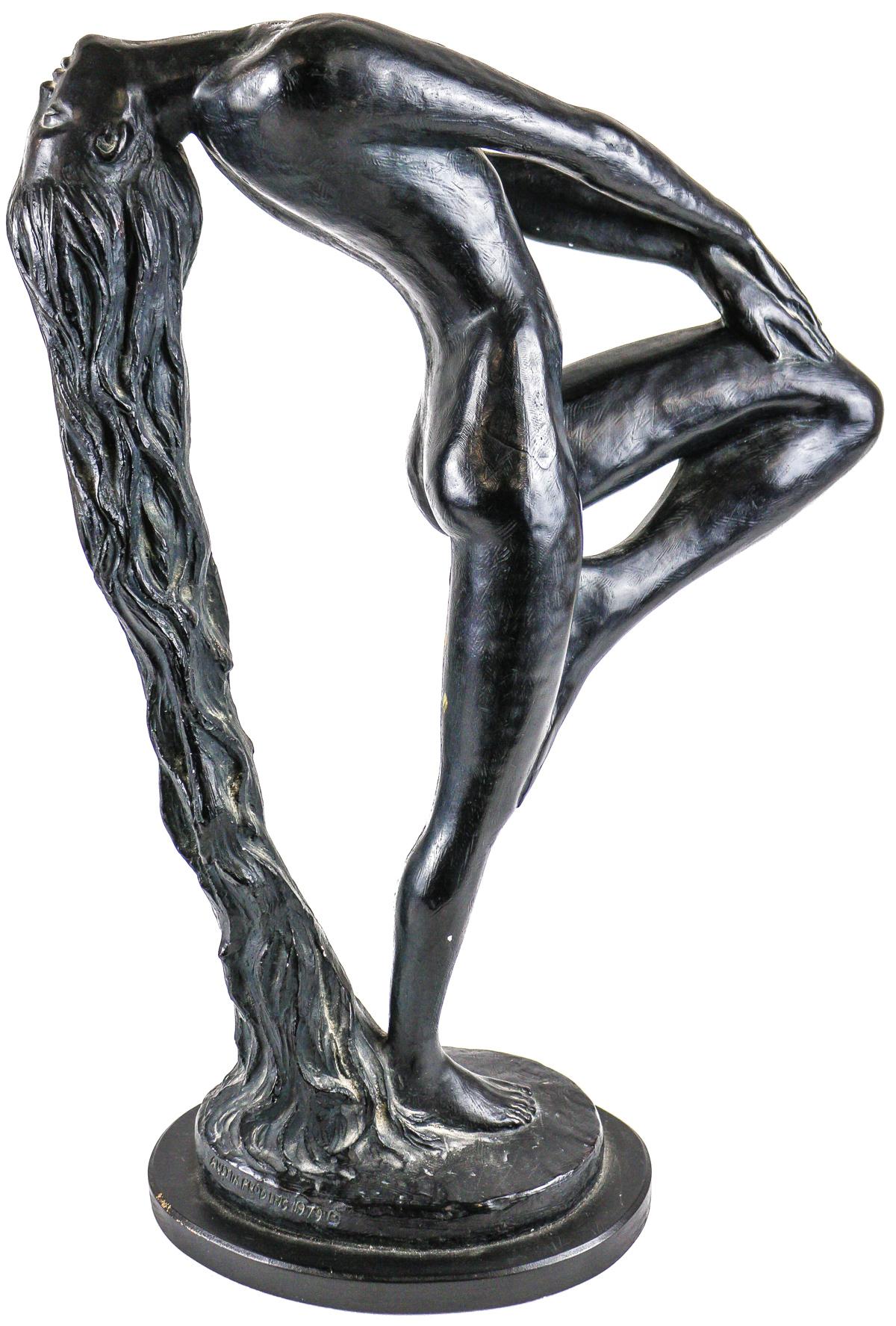 "DESNUDO FEMENINO" FIGURA EN ESTUCO