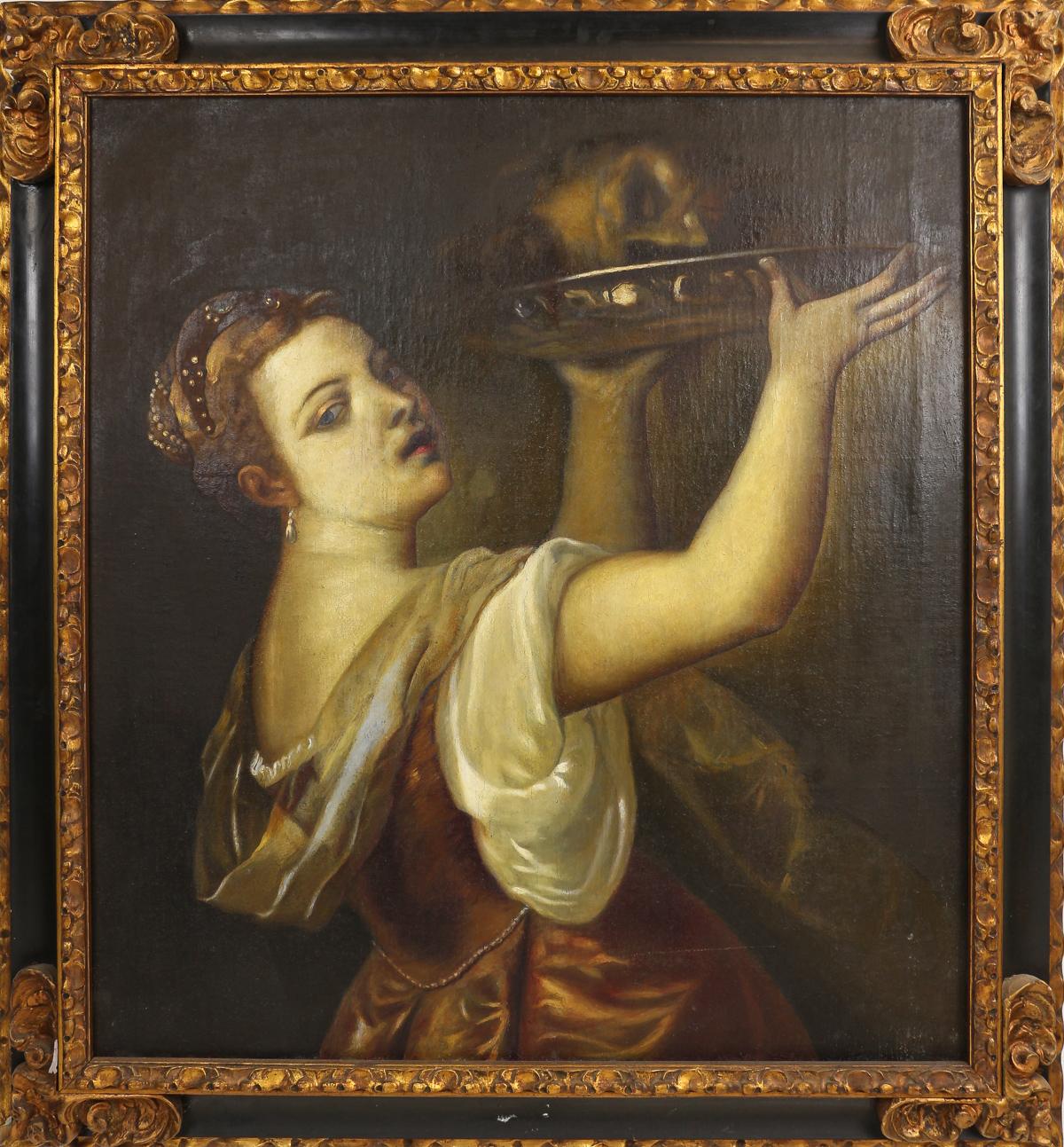 ANÓNIMO CÓPIA DE OBRA DE TIZIANO