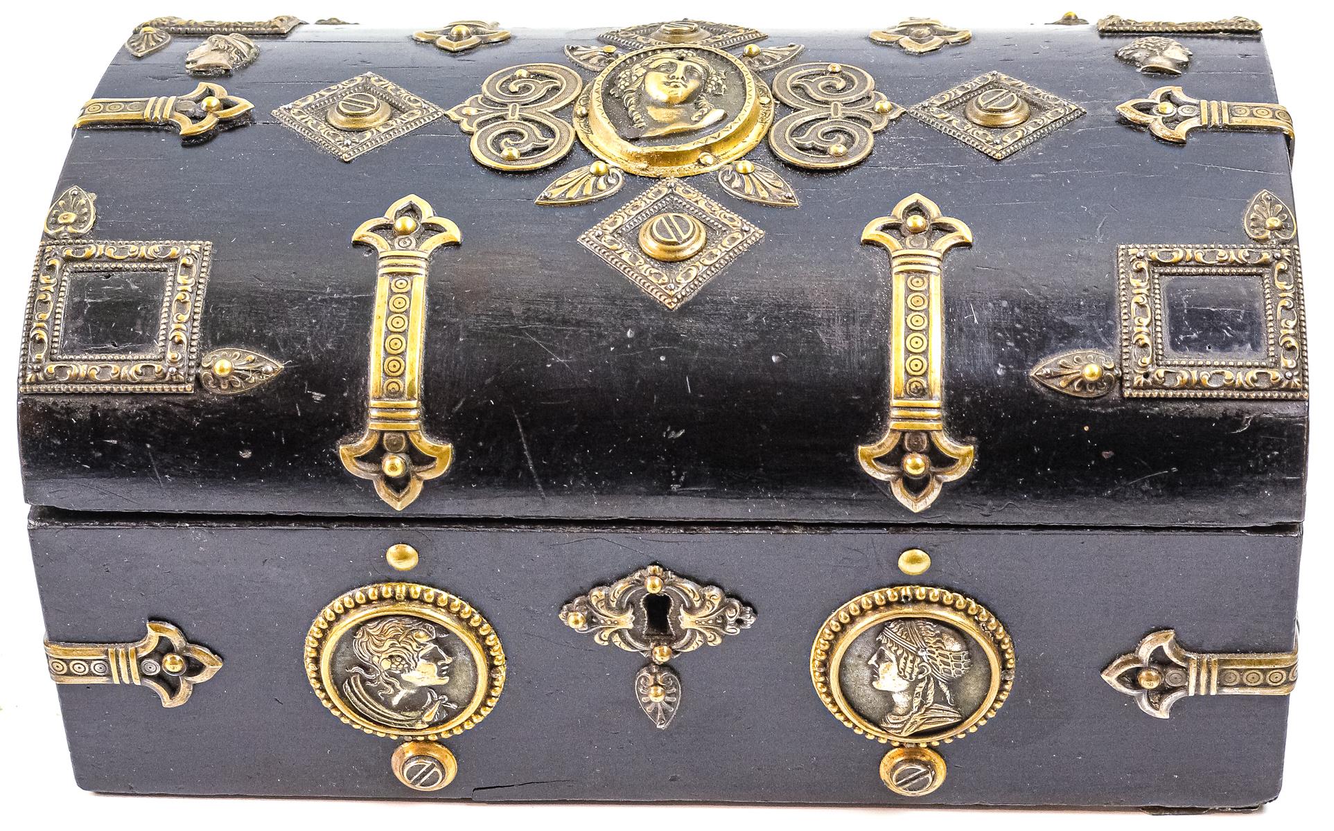 CAJA JOYERO FRANCESA DE FINALES DEL S.XIX
