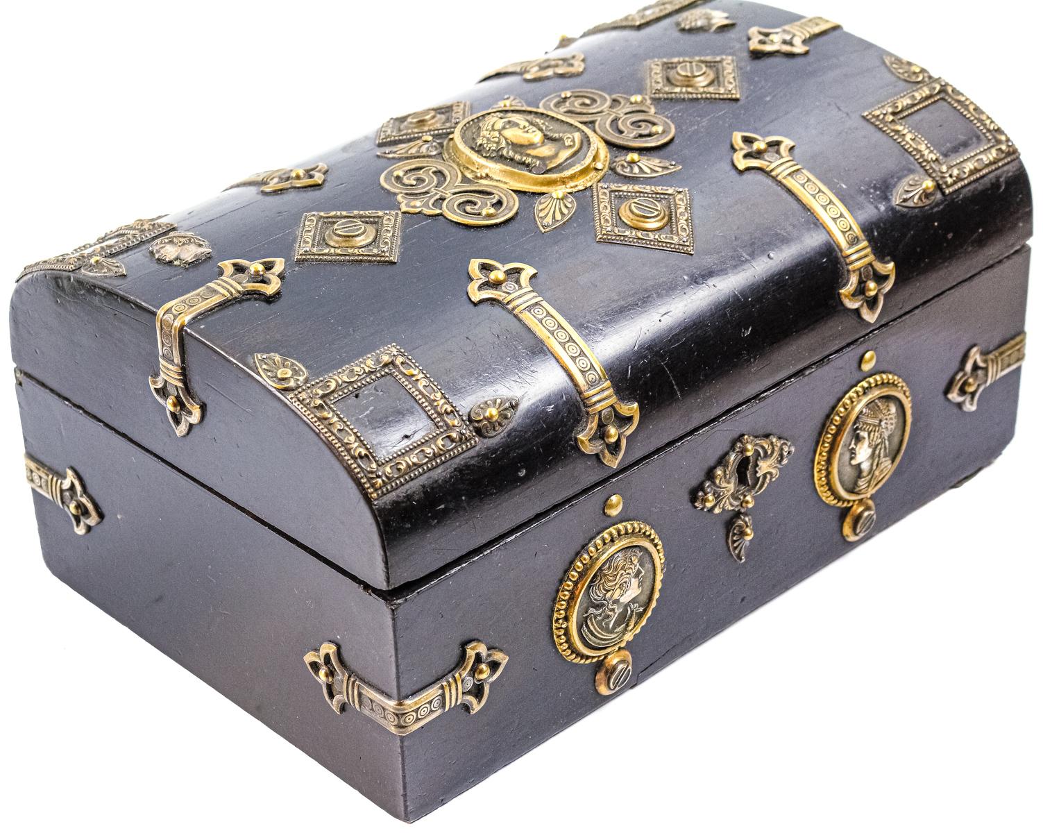 CAJA JOYERO FRANCESA DE FINALES DEL S.XIX