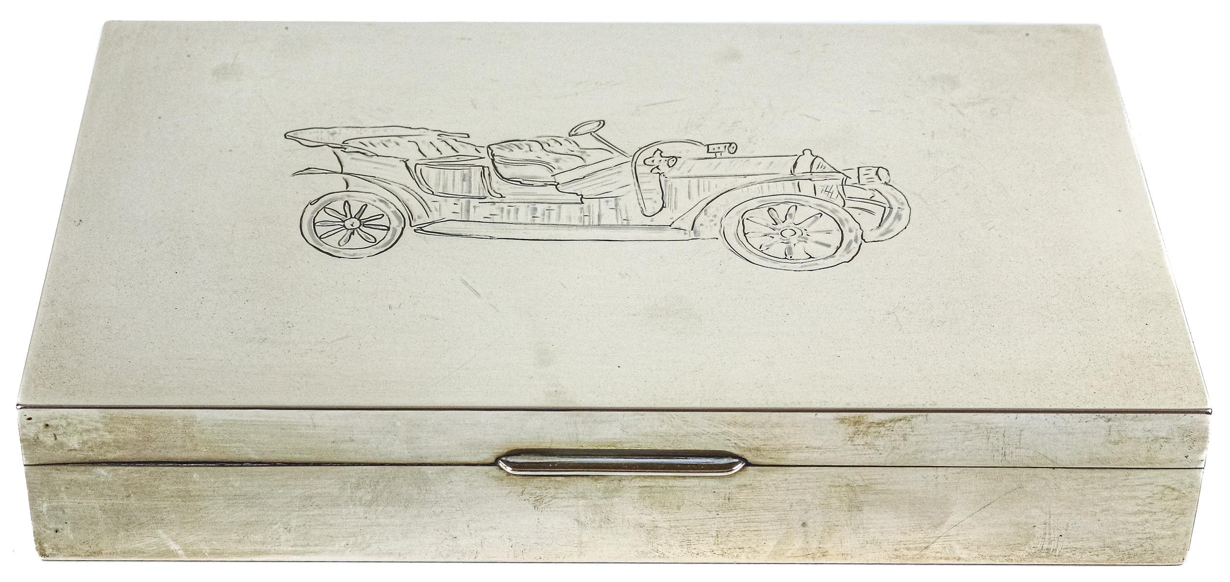 CAJA CIGARRERA DE LOS AÑOS 70