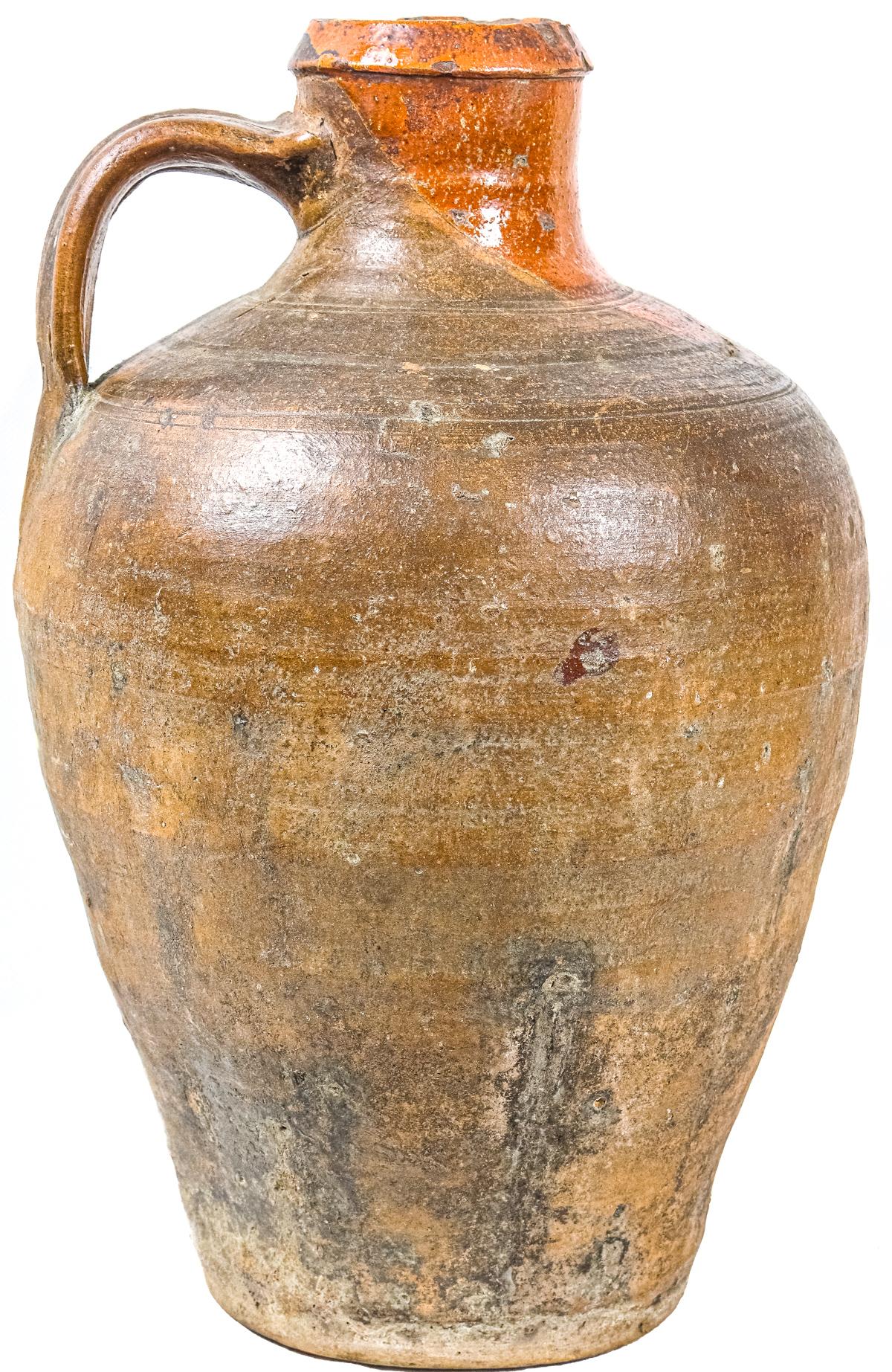 CÁNTARO DE CERÁMICA POPULAR CASTELLANA O ARAGONESA