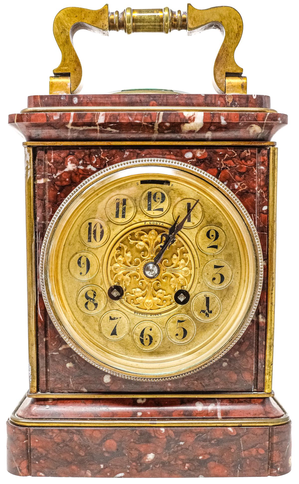 RELOJ DE SOBREMESA DEL PRIMER CUARTO DE SIGLO XX