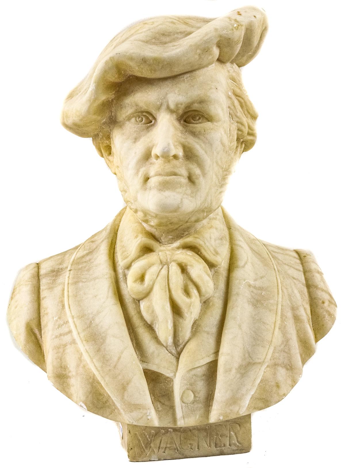 BUSTO DE WAGNER DE LA PRIMERA MITAD DE SIGLO XX