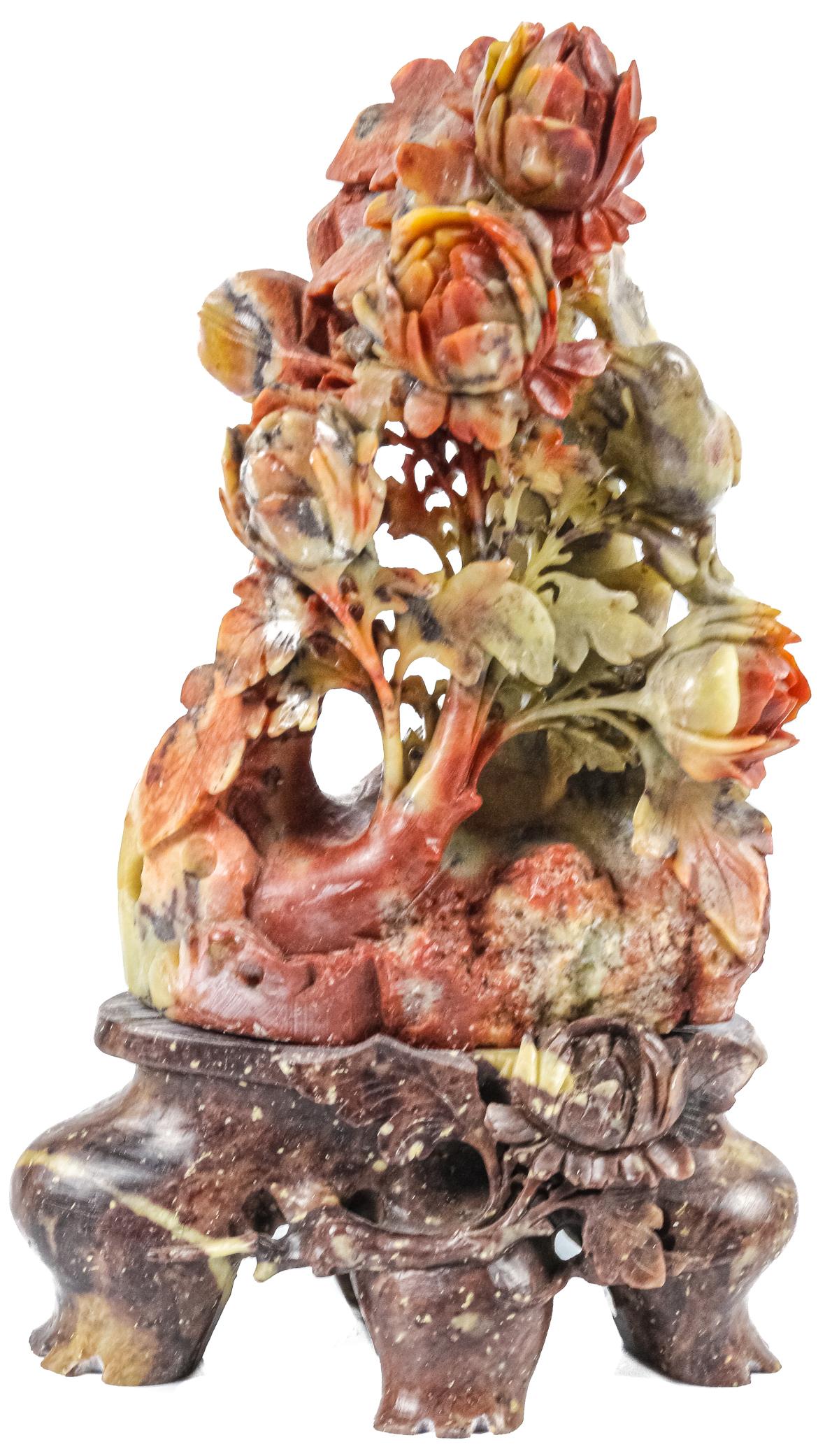 COMPOSICIÓN ORIENTAL DE PIEDRA DURA