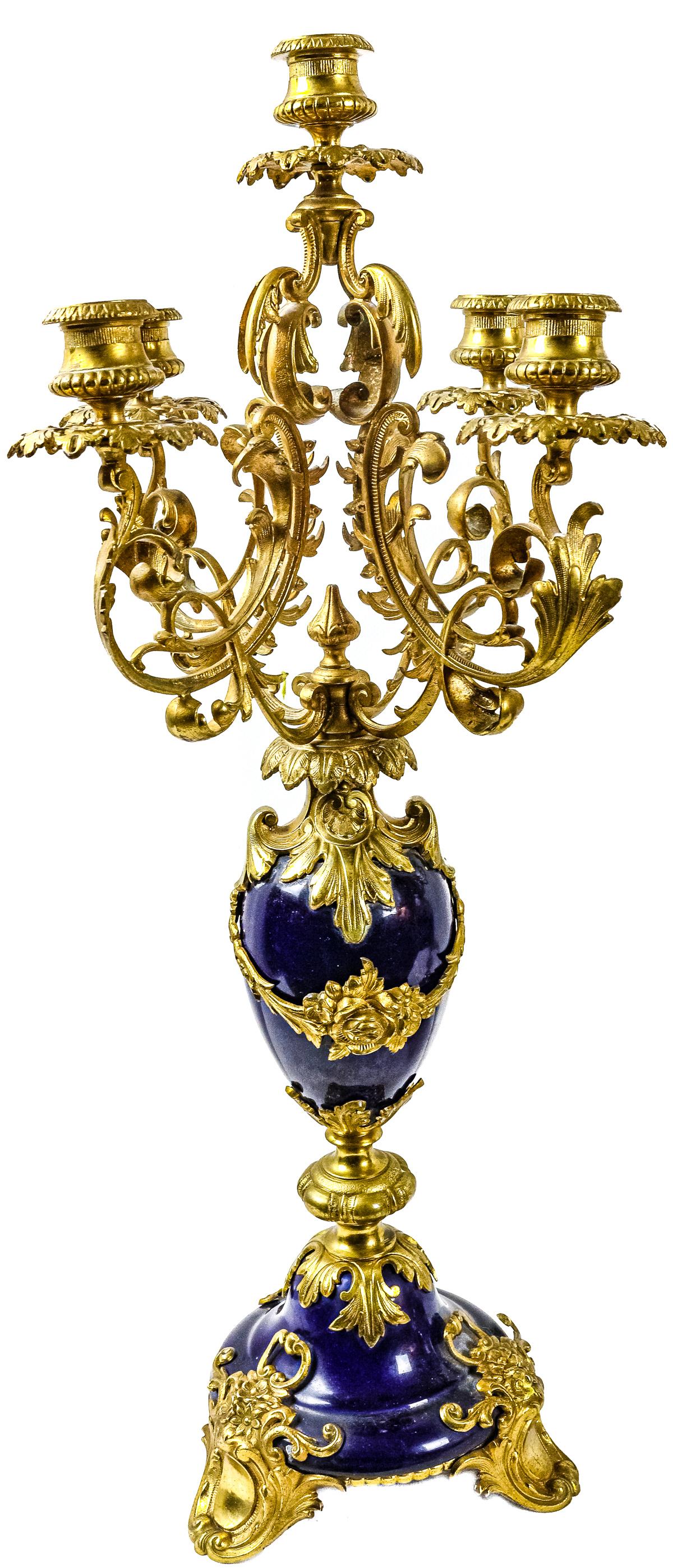PAREJA DE CANDELABROS FRANCESES