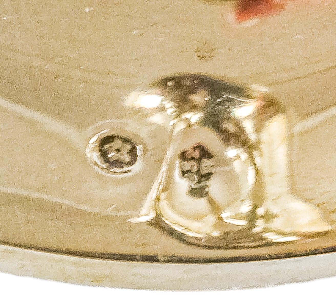 PIE DE LAMPARA DE SOBREMESA EN PLATA DEL ÚLTIMO TERCIO S.XX