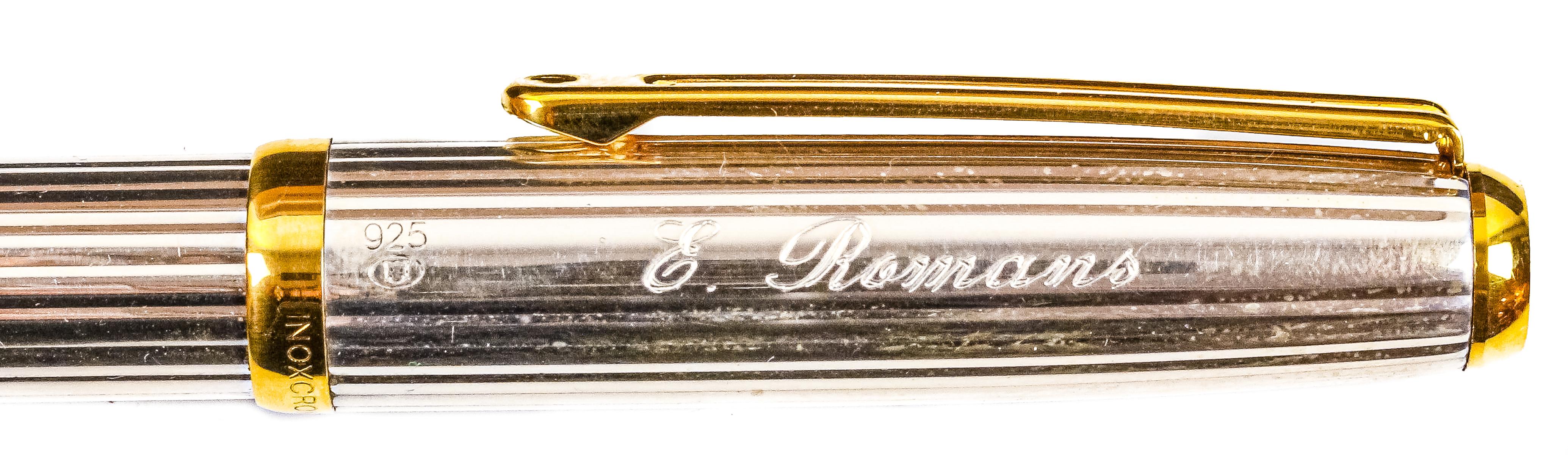 PLUMA ESTILOGRÁFICA Y LÁPIZ "INOXCROM"