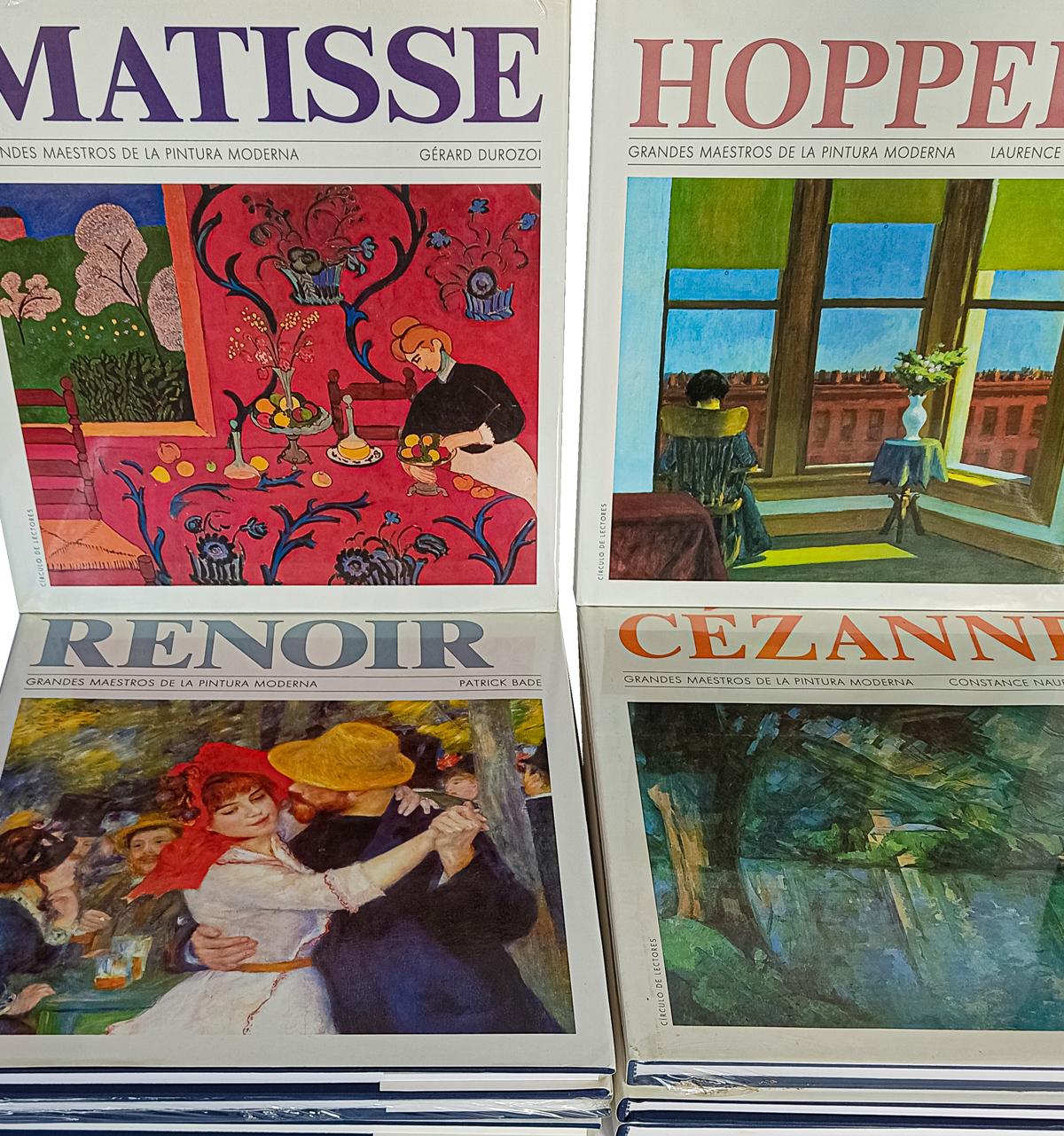 OCHO LIBROS SOBRE PINTURA