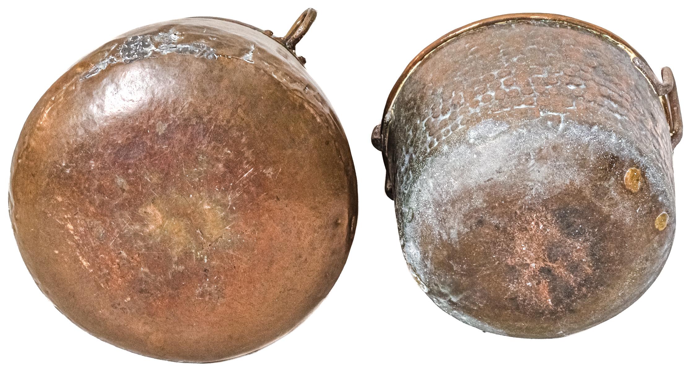 OLLA Y CALDERO DE COBRE