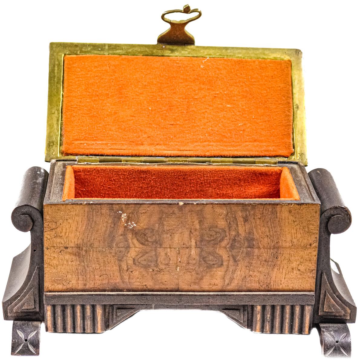 CAJA JOYERO "NOUCENTISTA" DEL PRIMER CUARTO S.XX