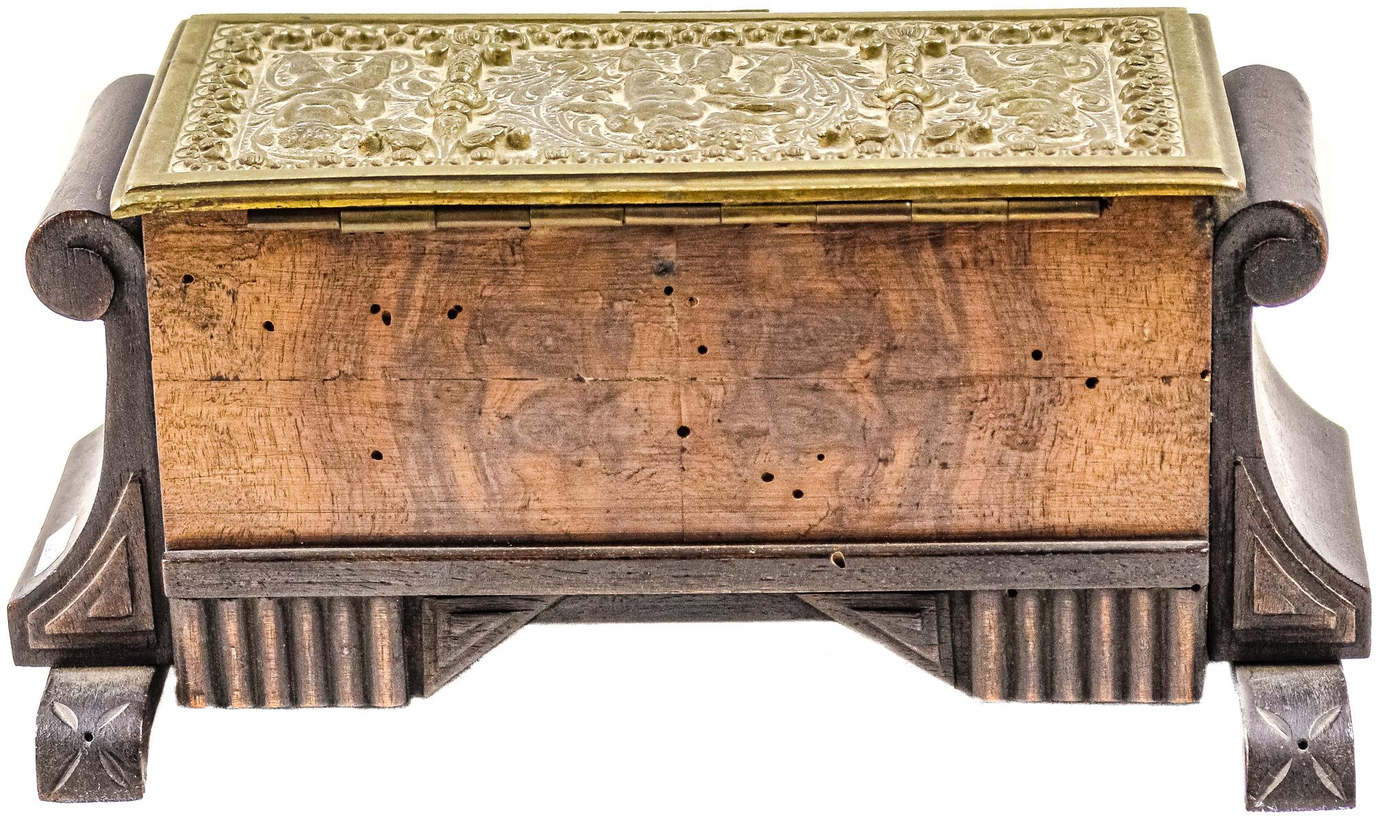 CAJA JOYERO "NOUCENTISTA" DEL PRIMER CUARTO S.XX