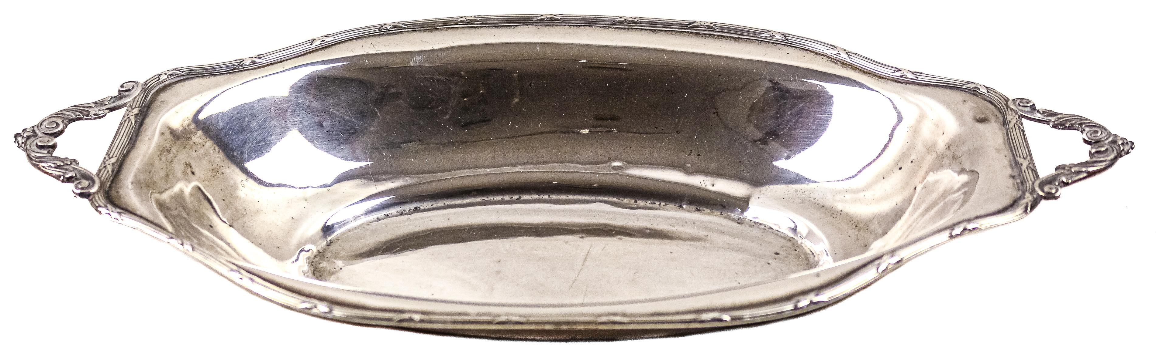 CENTRO DE MESA EN PLATA DEL PRIMER CUARTO DEL S.XX