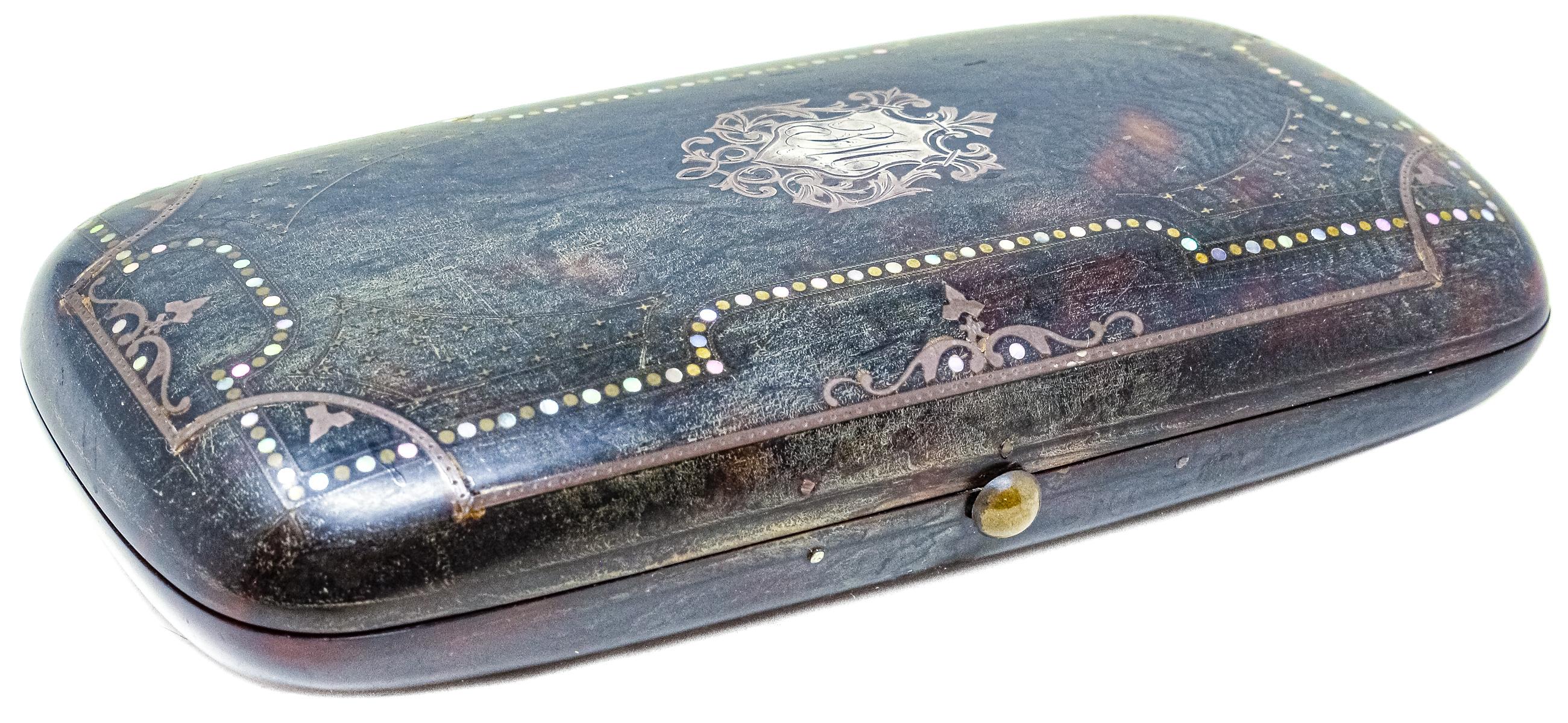 ESTUCHE PARA PUROS DE FINALES DEL S.XIX