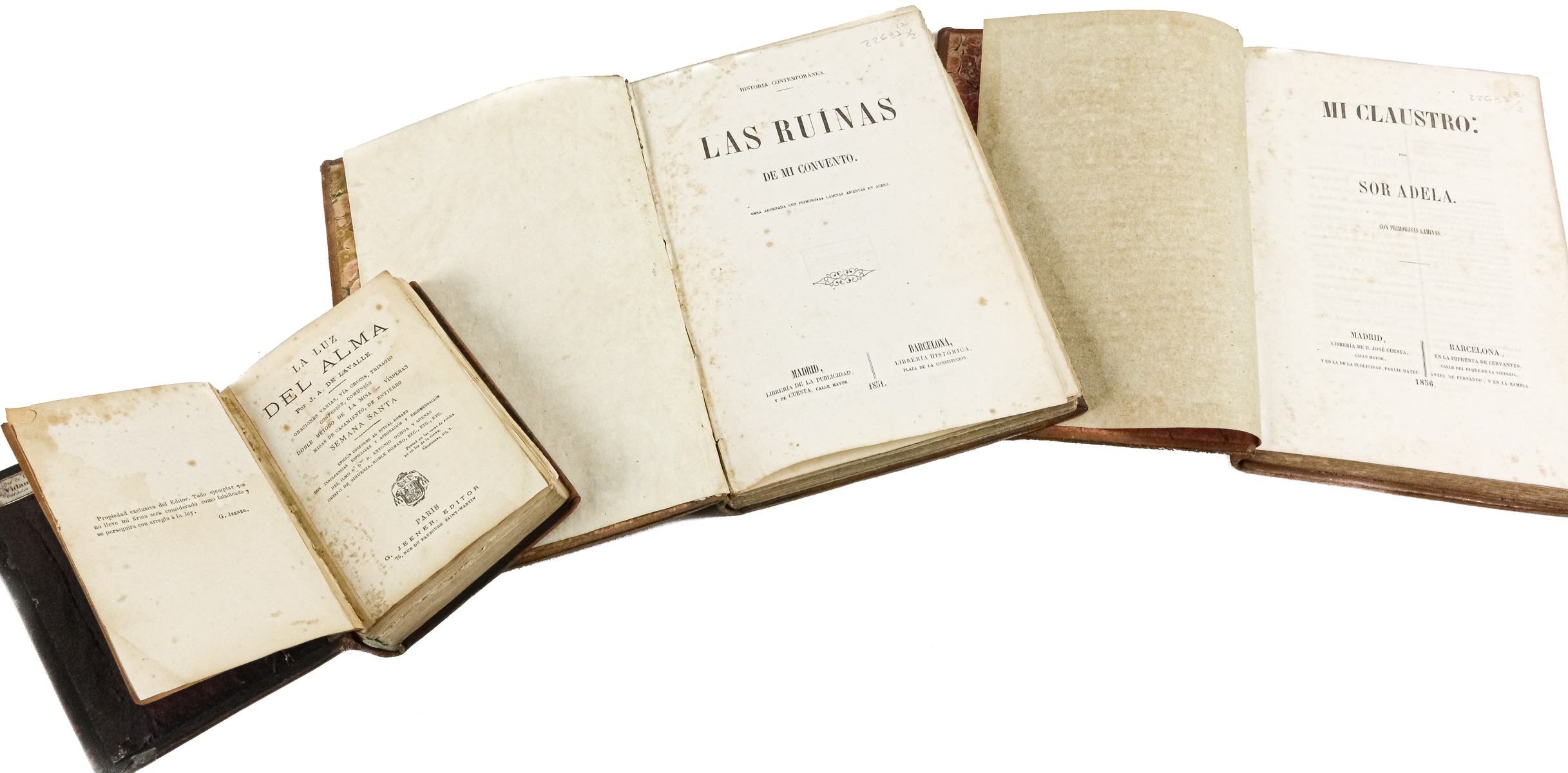 TRES LIBROS RELIGIOSOS
