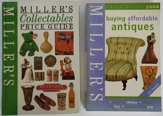 DOS LIBROS SOBRE ANTIGÜEDADES DE LA COLECCIÓN MILLER¿S.