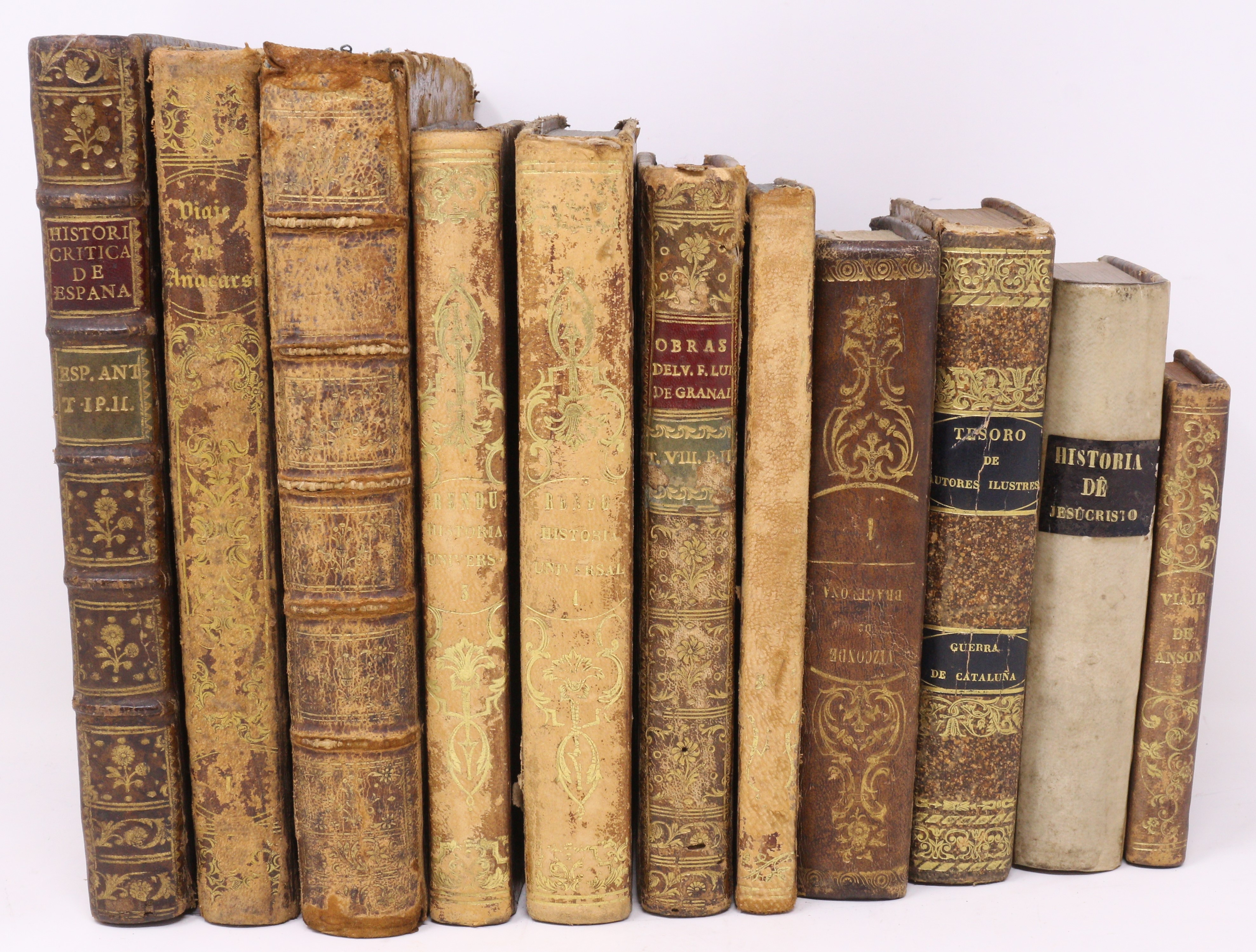 COLECCIÓN DE ONCE LIBROS DEL SIGLO XIX