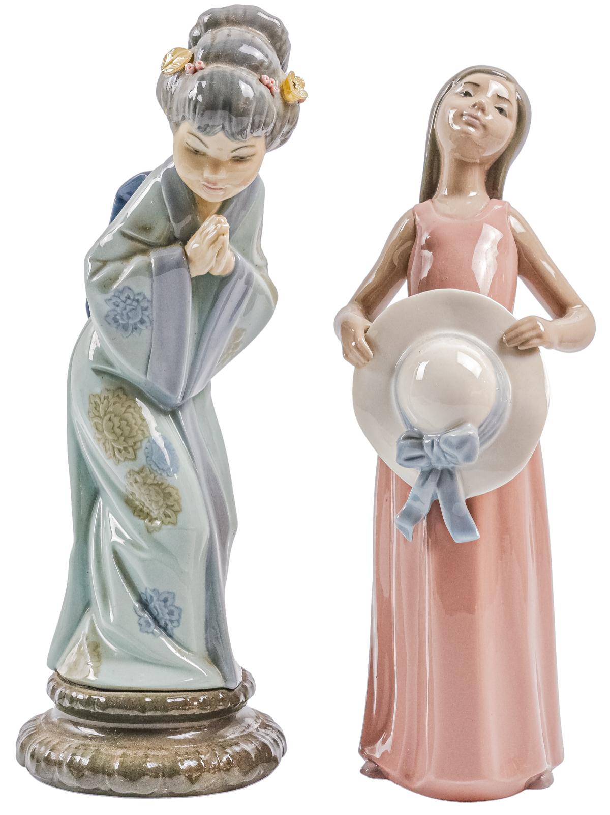 DOS FIGURAS EN PORCELANA LLADRÓ