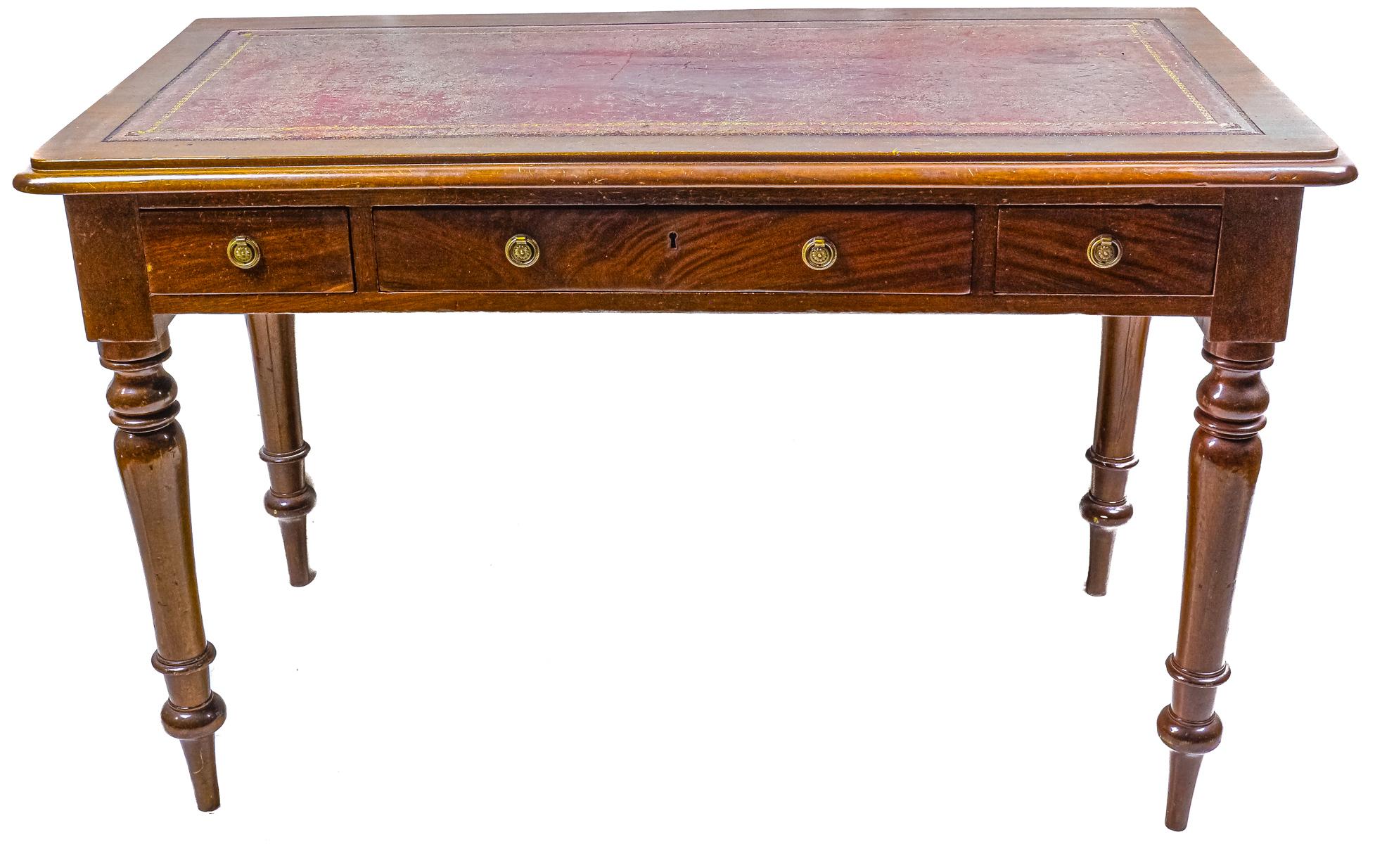 MESA DE DESPACHO INGLESA DE FINALE DEL S.XIX