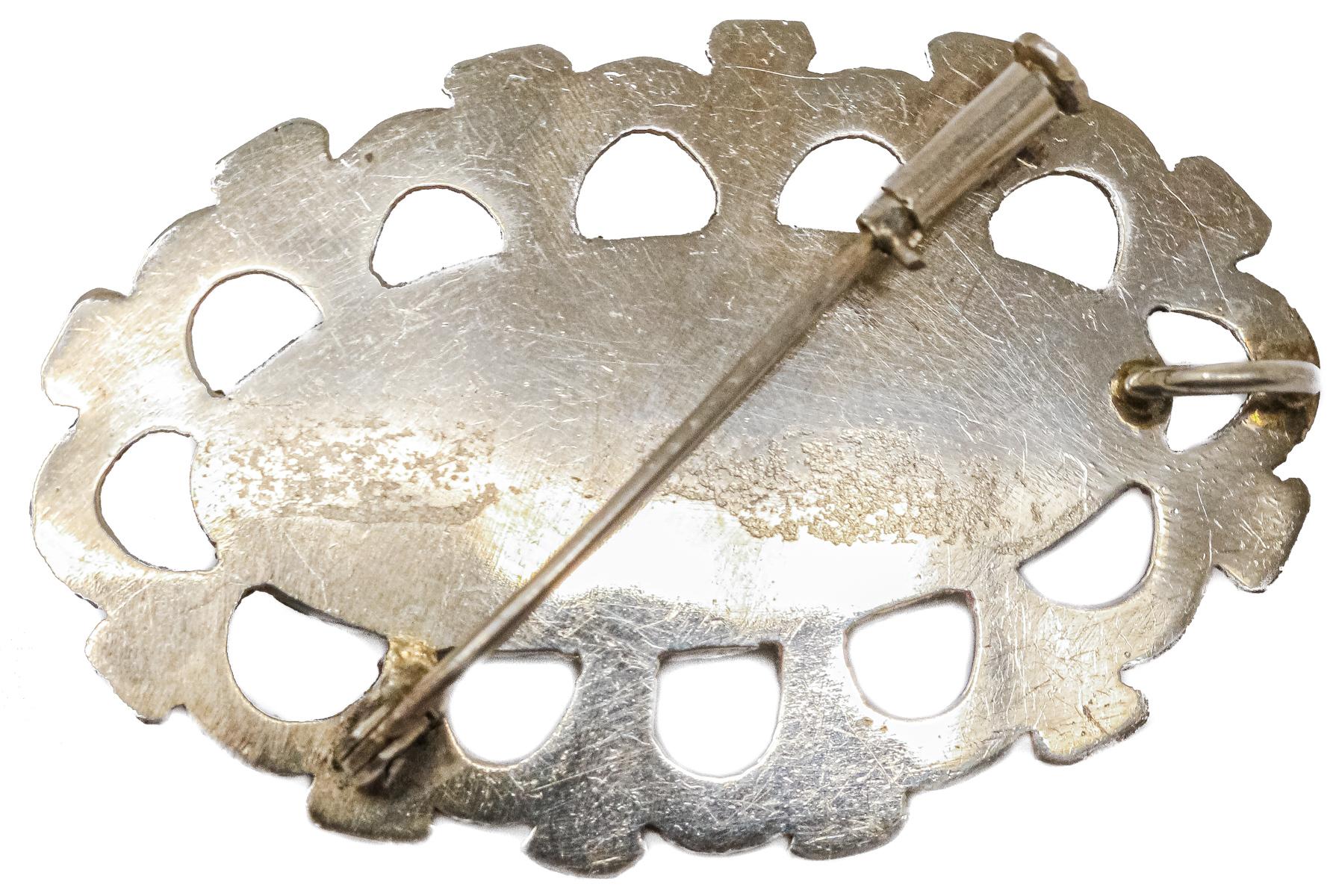 BROCHE COLGANTE EN PLATA