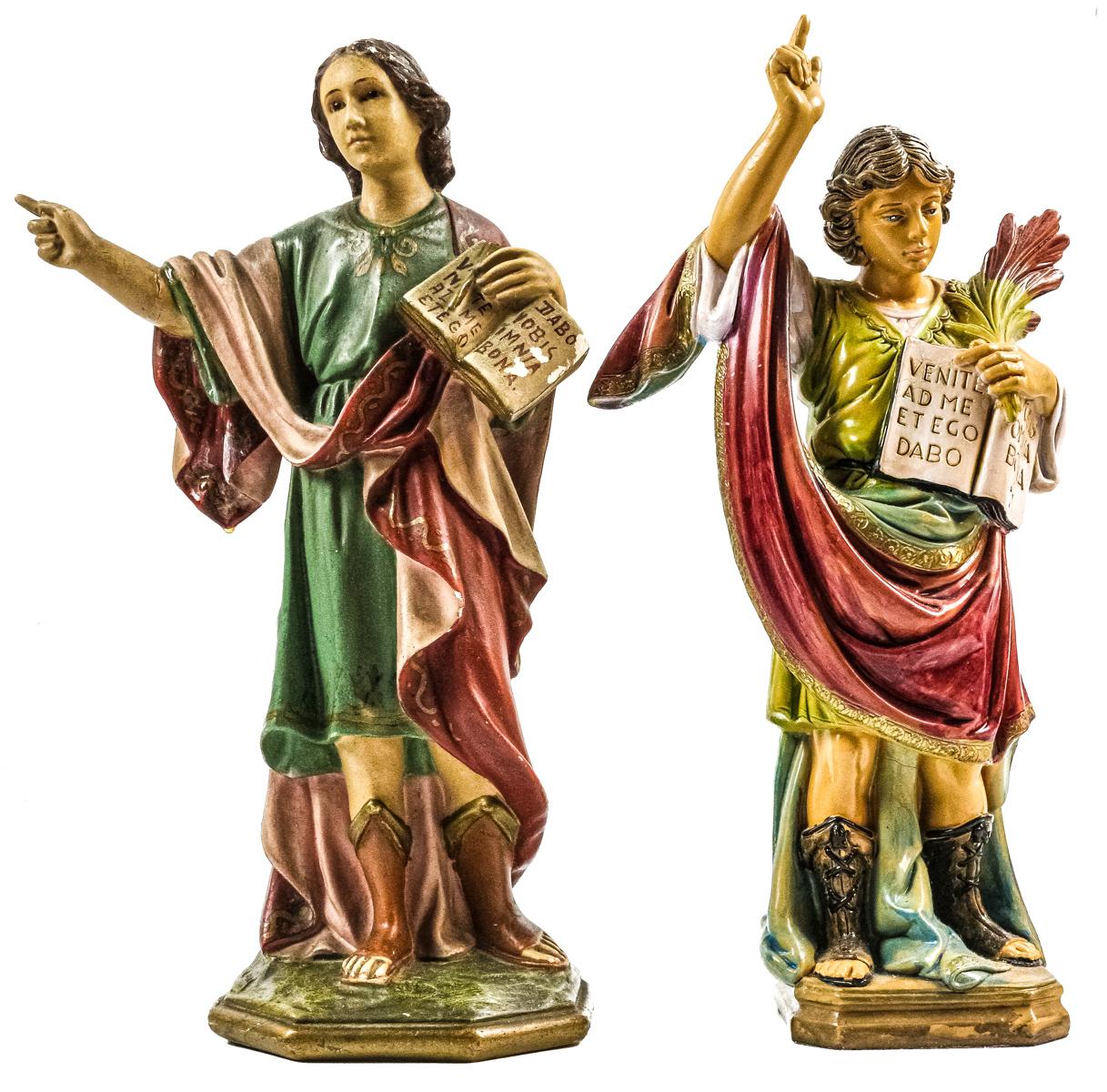 DOS IMAGENES DE "SAN PANCRACIO" DEL ÚLTIMO CUARTO DEL S.XX