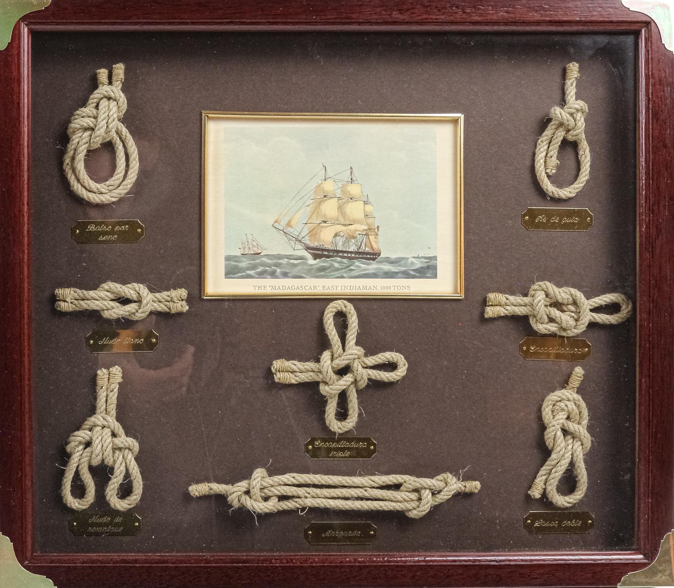 PLAFON DECORATIVO NAUTICO DEL ÚLTIMO CUARTO DEL S.XX