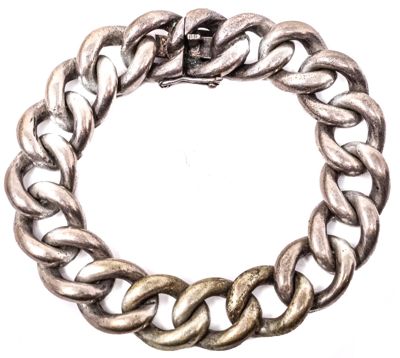 PULSERA DE PLATA DEL S.XIX