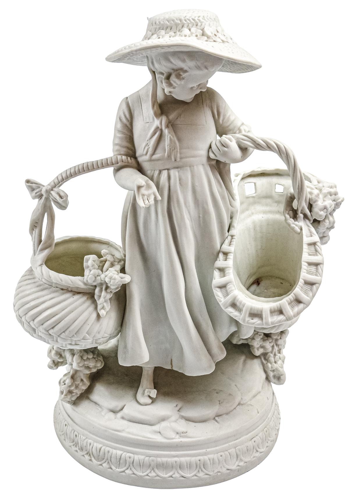 FIGURA EN BISCUIT DEL PRIMER TERCIO DEL S.XX