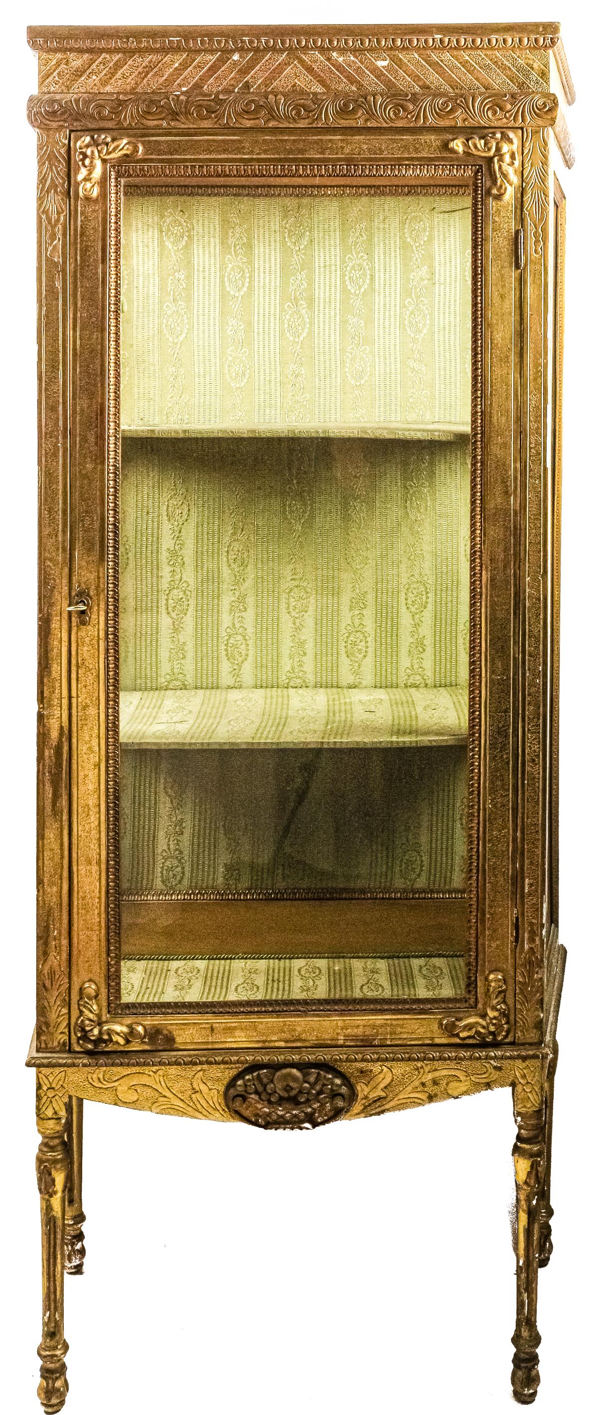 VITRINA DE ESTILO LUIS XV DEL PRIMER CUARTO DEL S.XX
